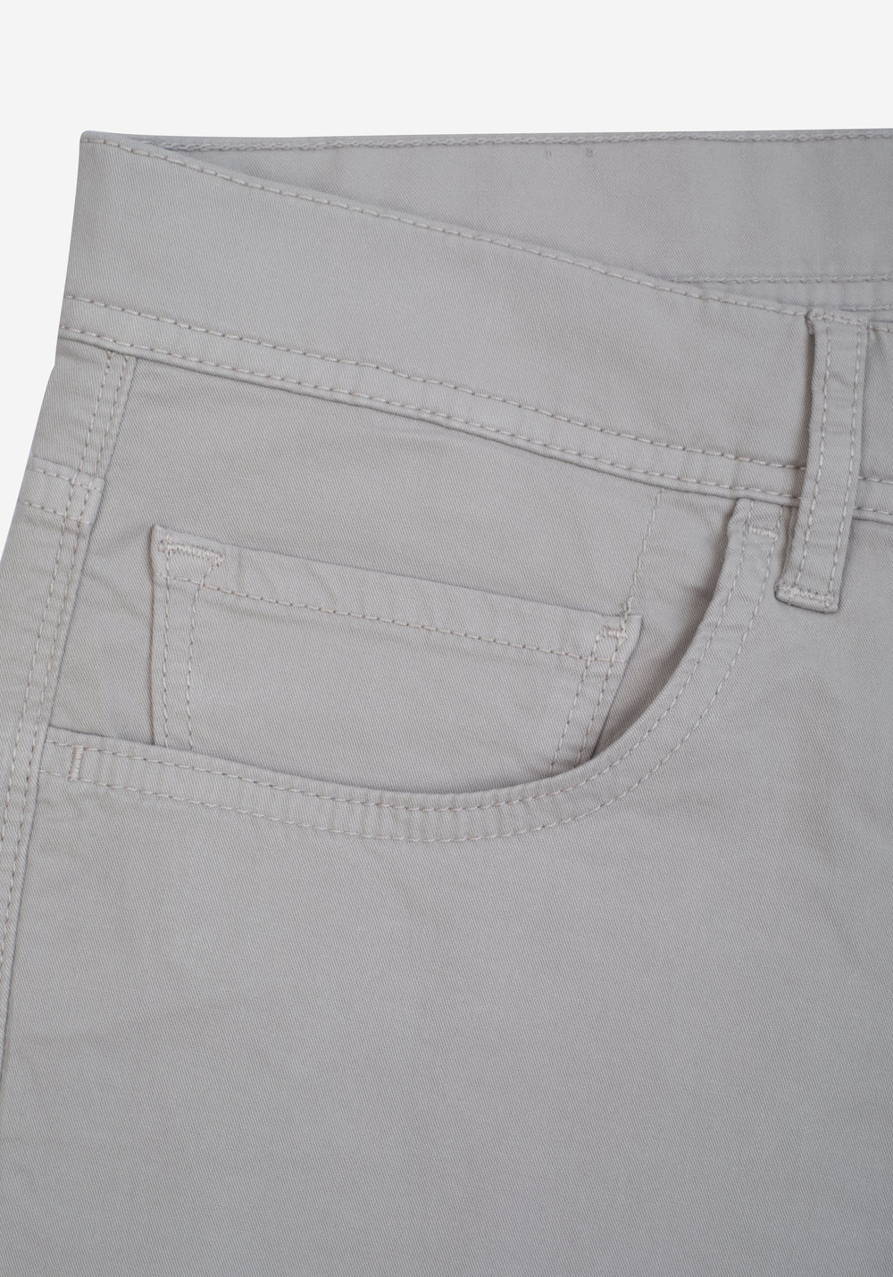 Sheen Silver Twill Gabardine