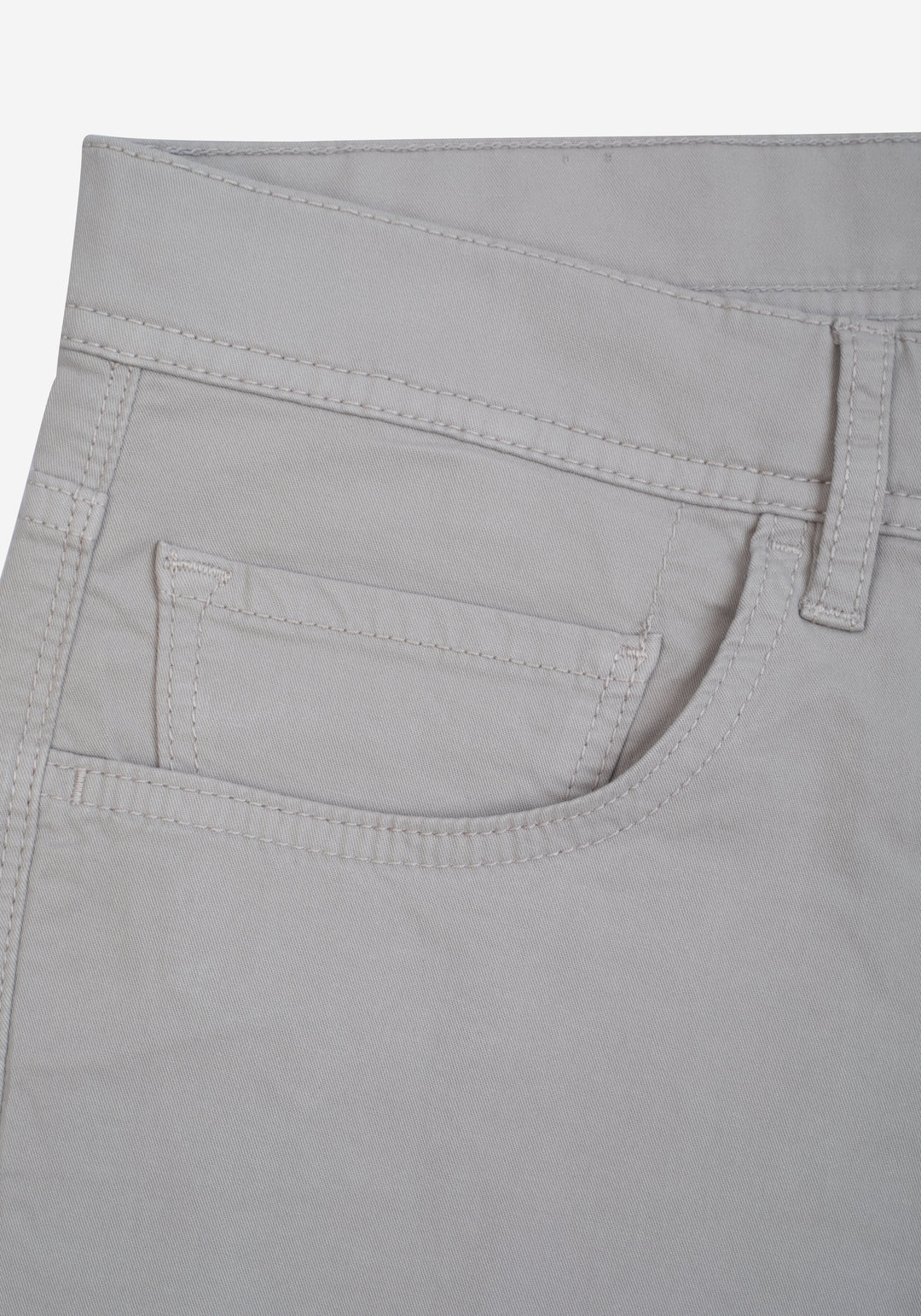 Sheen Silver Twill Gabardine