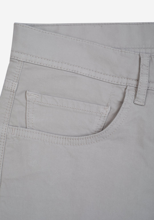 Sheen Silver Twill Gabardine