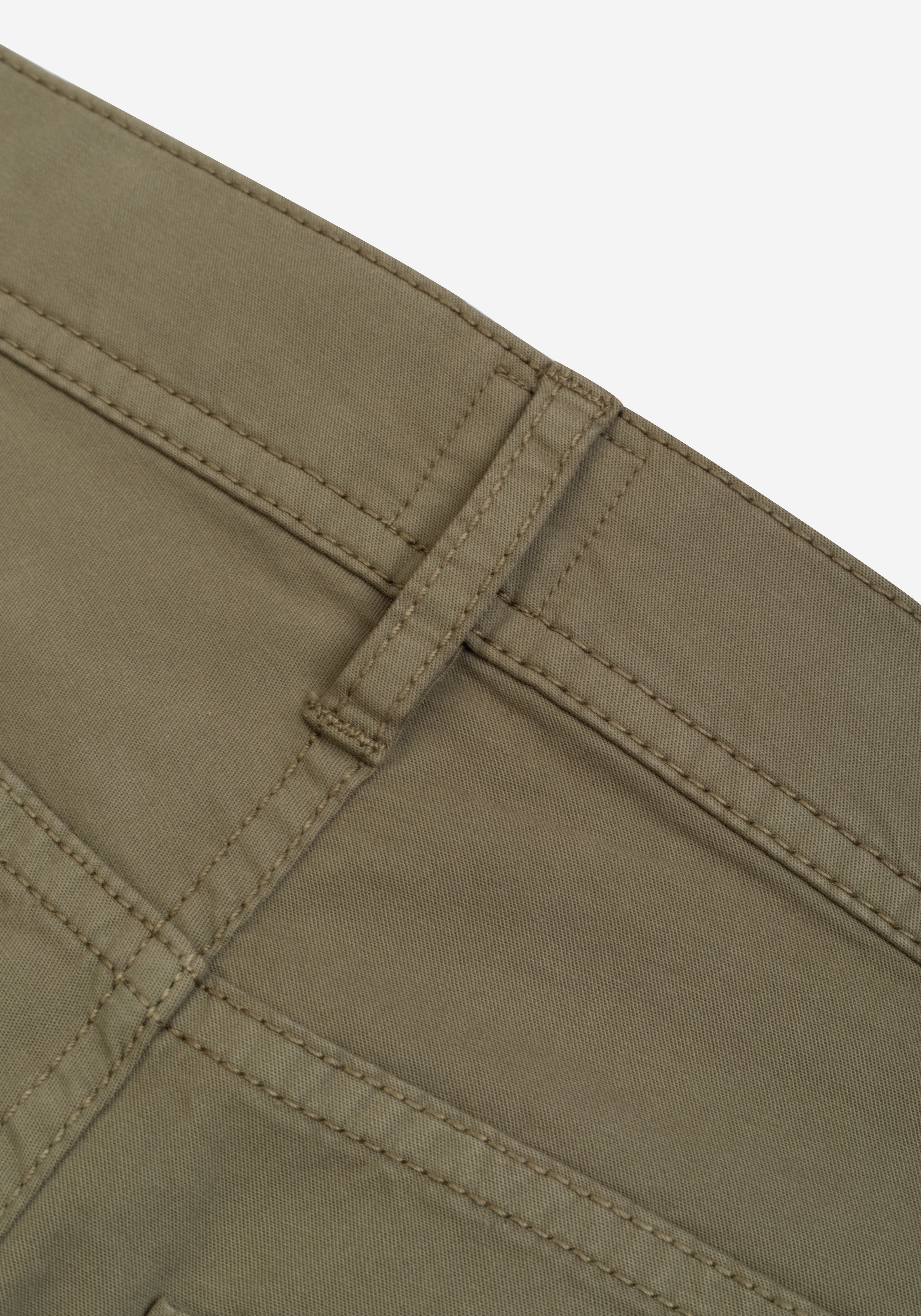 Haze Olive Twill Gabardine