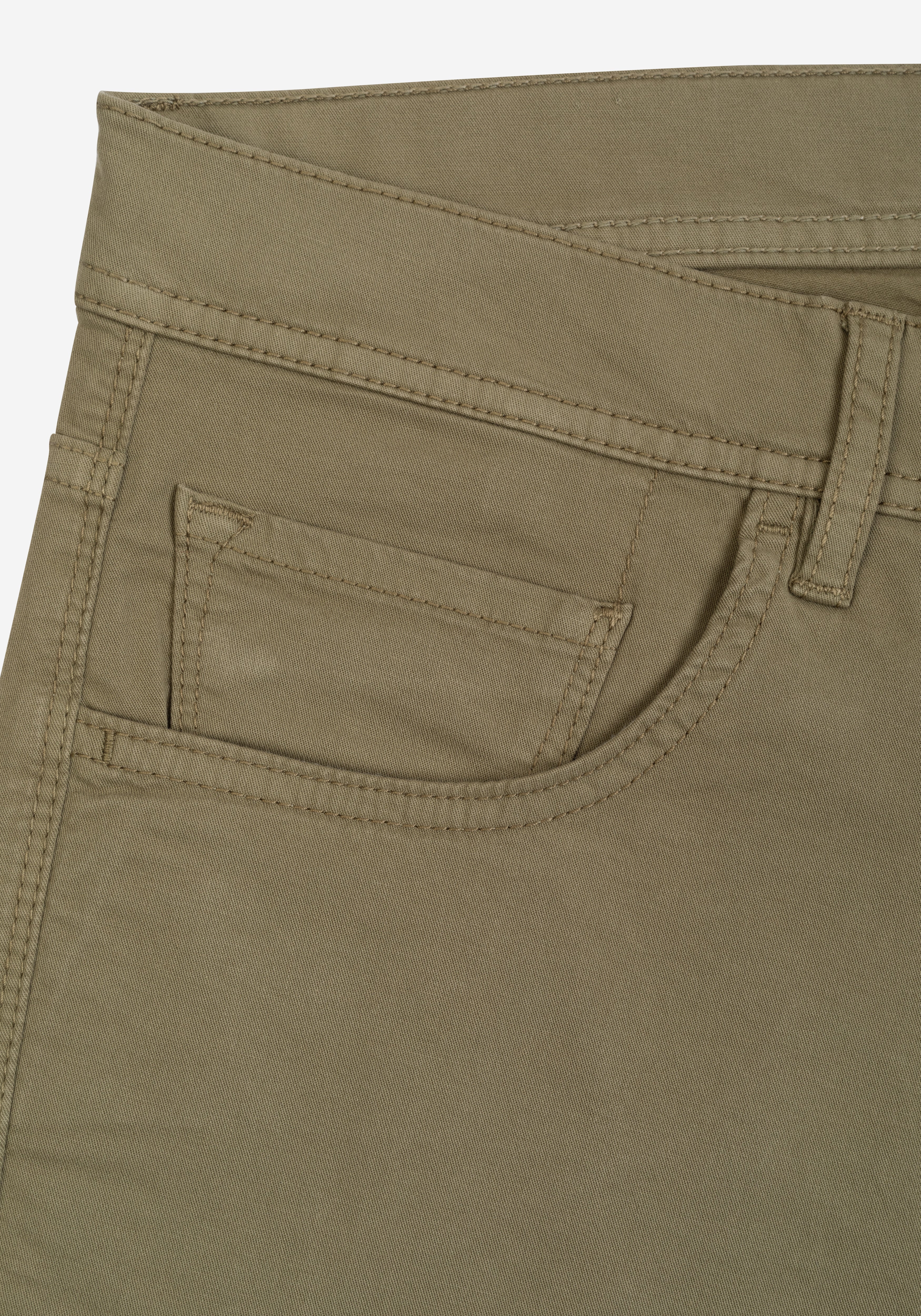 Haze Olive Twill Gabardine
