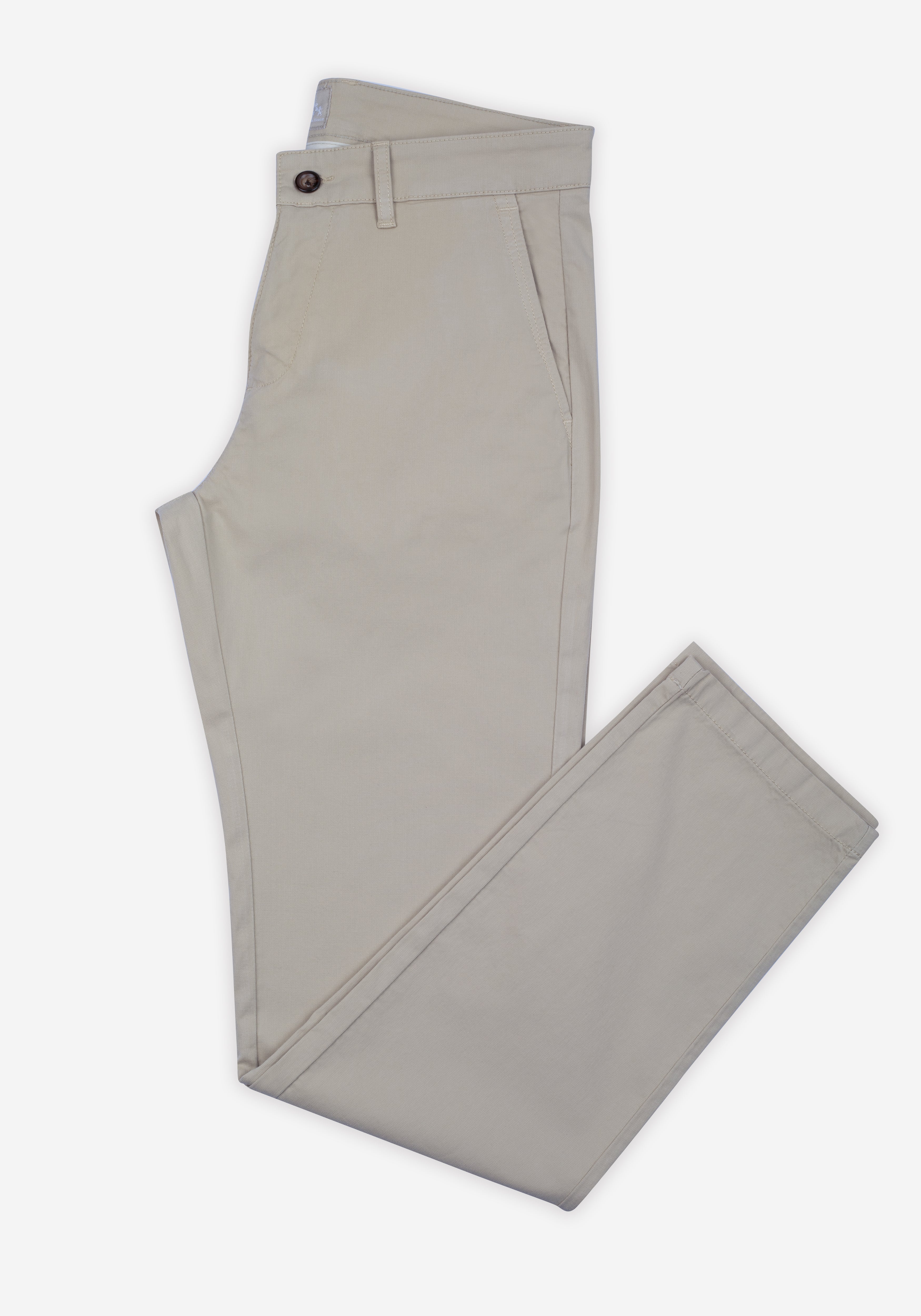 Pale Beige Gabardine