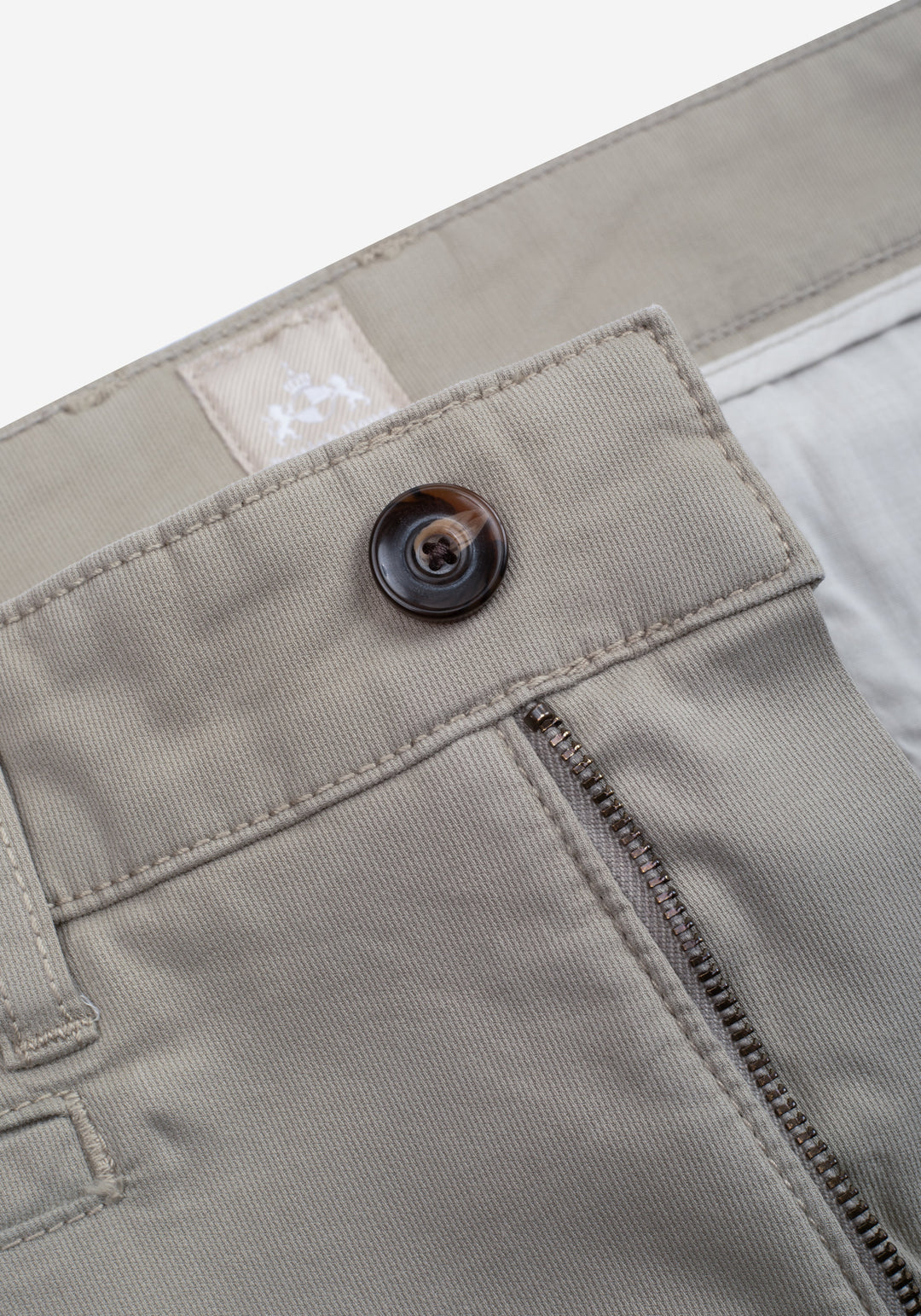 Pale Beige Gabardine