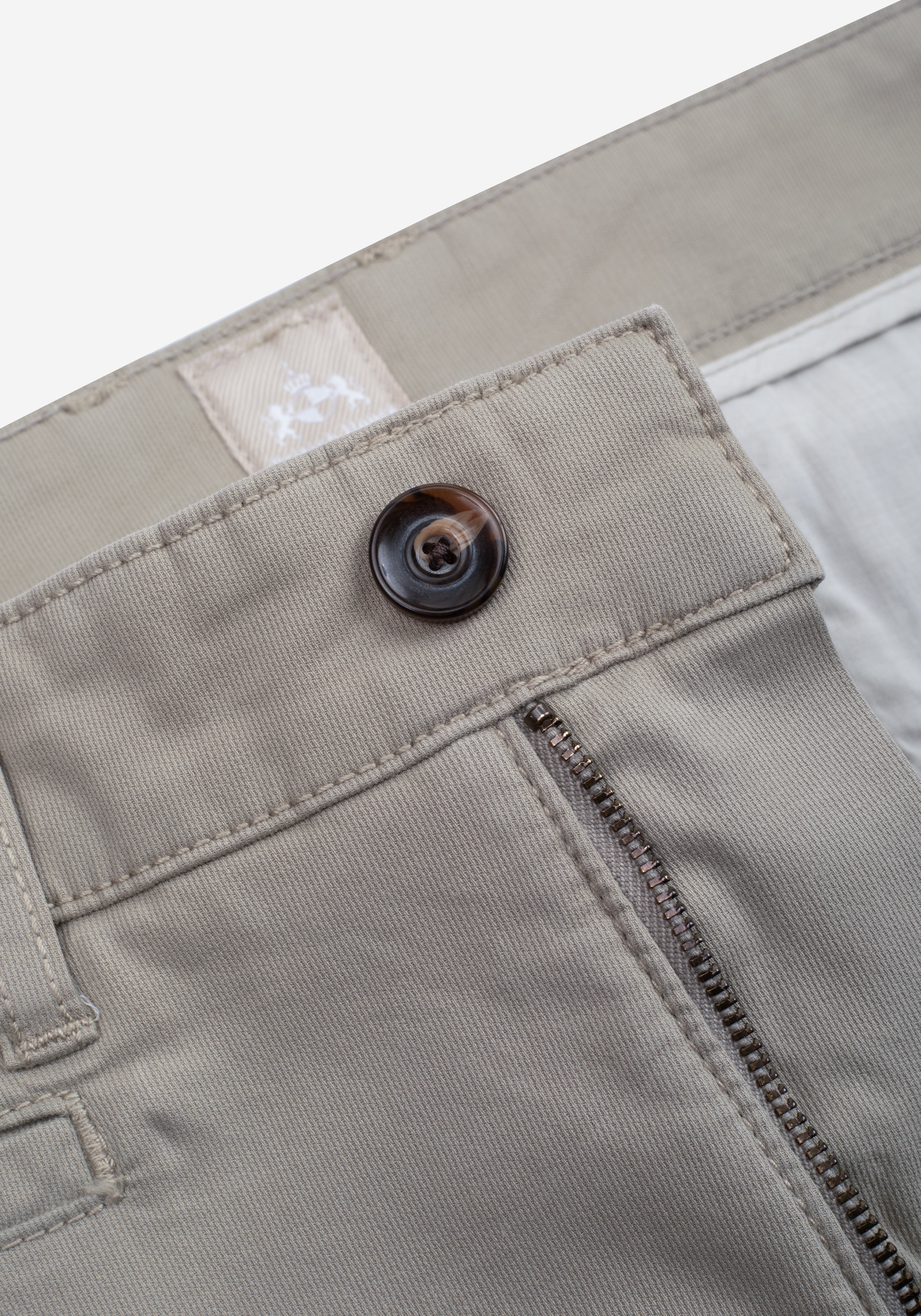 Pale Beige Gabardine