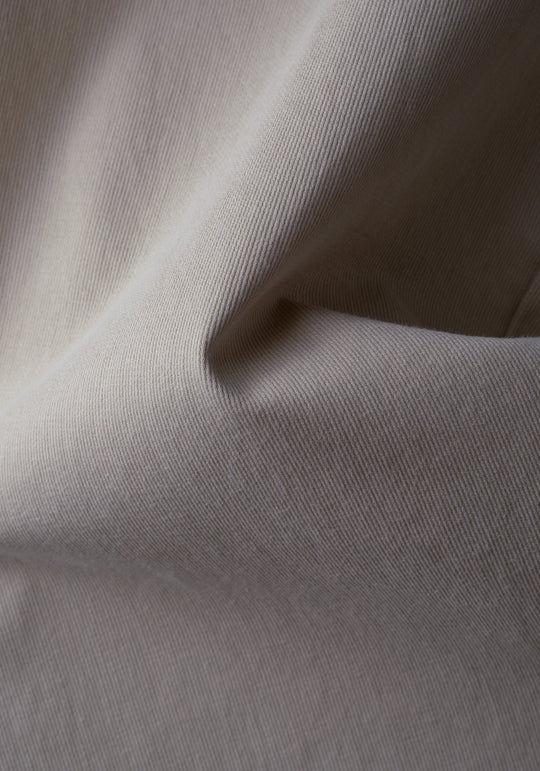Pale Beige Gabardine