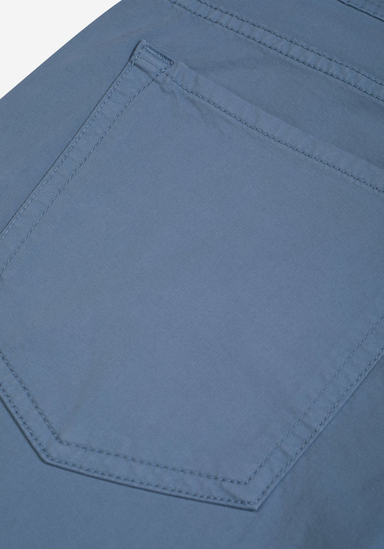 Steel Blue Twill Gabardine