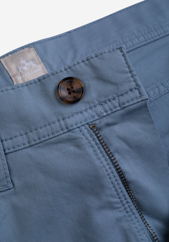 Steel Blue Twill Gabardine