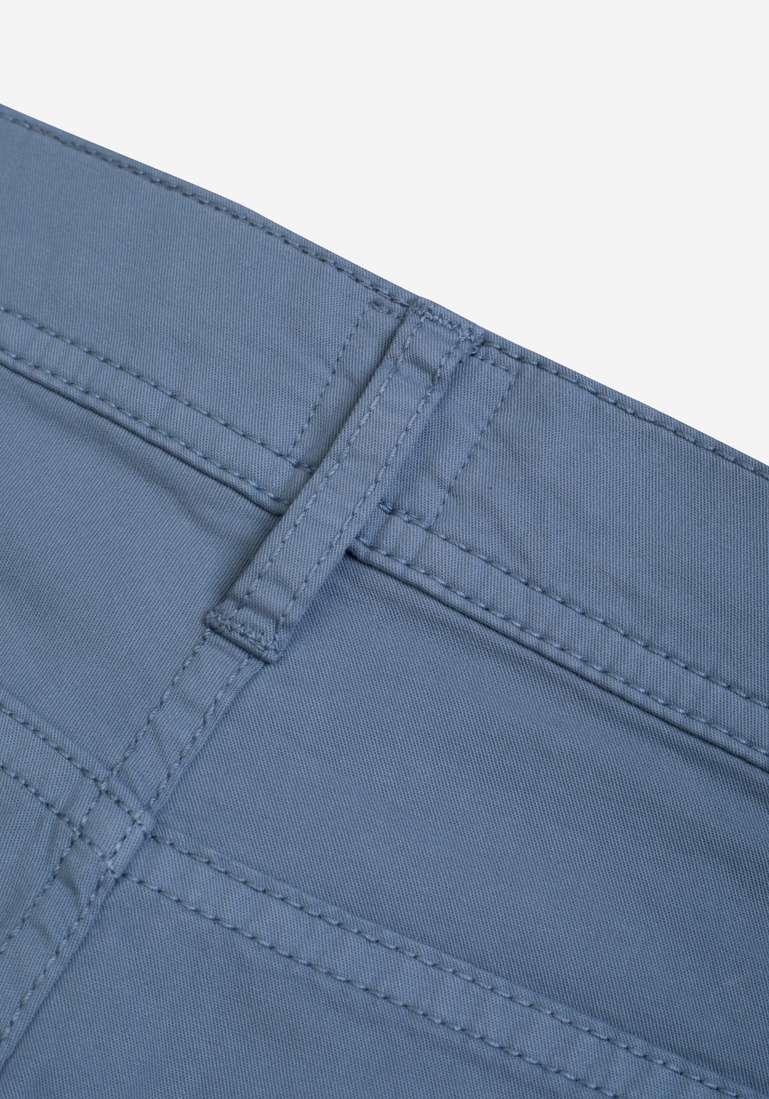 Steel Blue Twill Gabardine