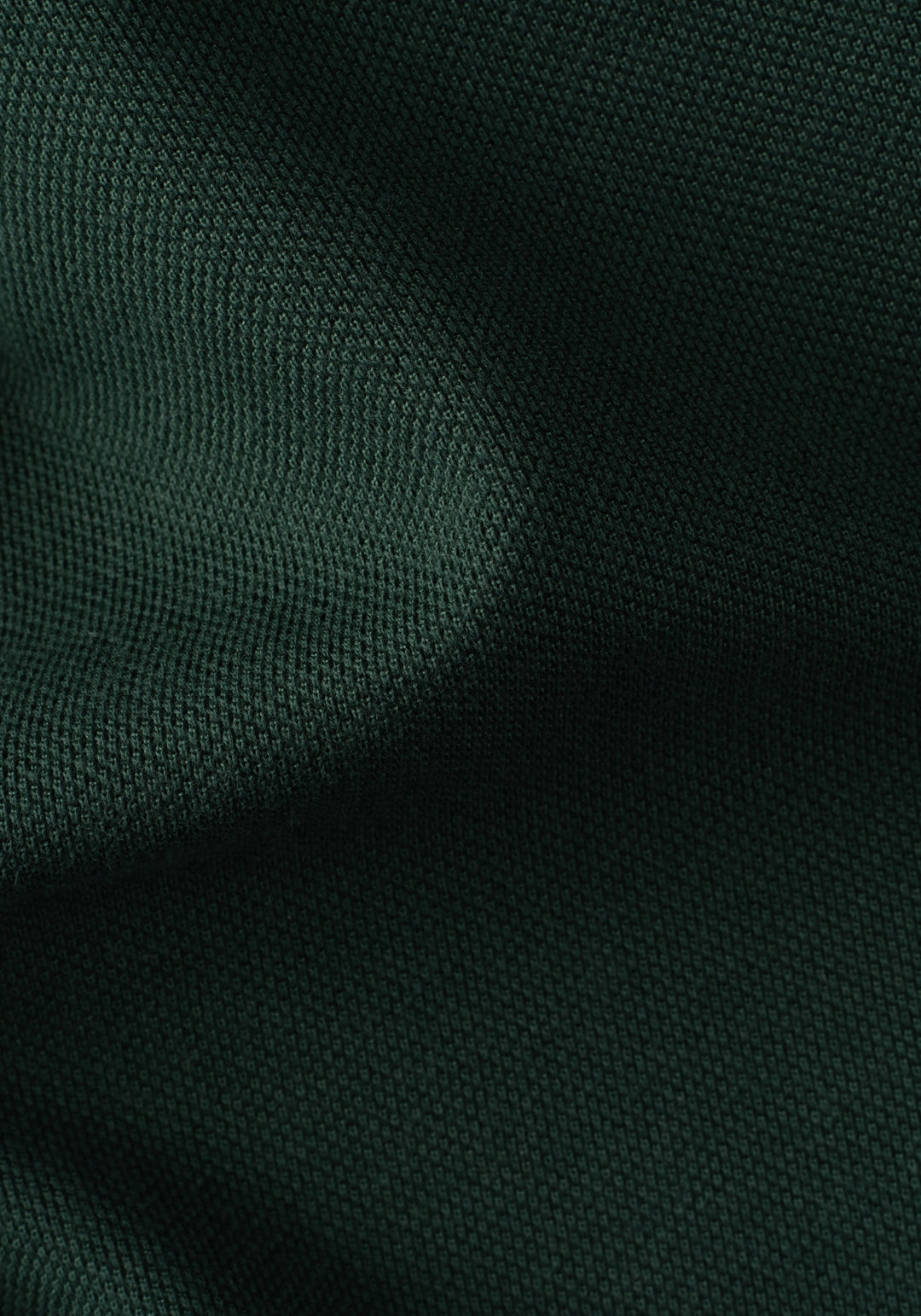Hunter Green Cotton Polo Shirt