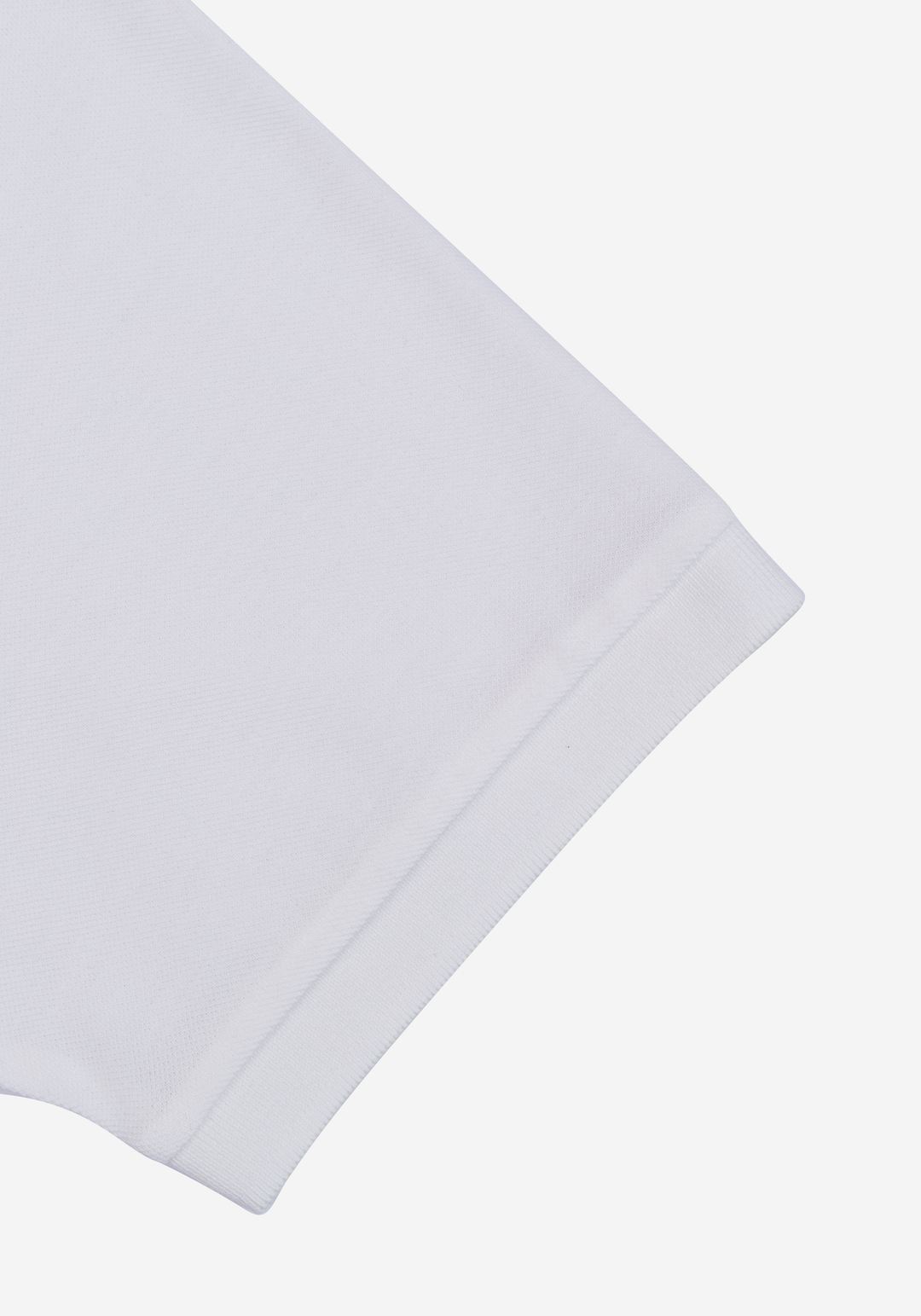 Cloud White Cotton Polo Shirt