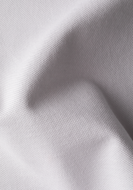Cloud White Cotton Polo Shirt