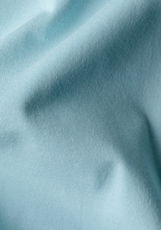 Ice Mint Cotton Polo Shirt
