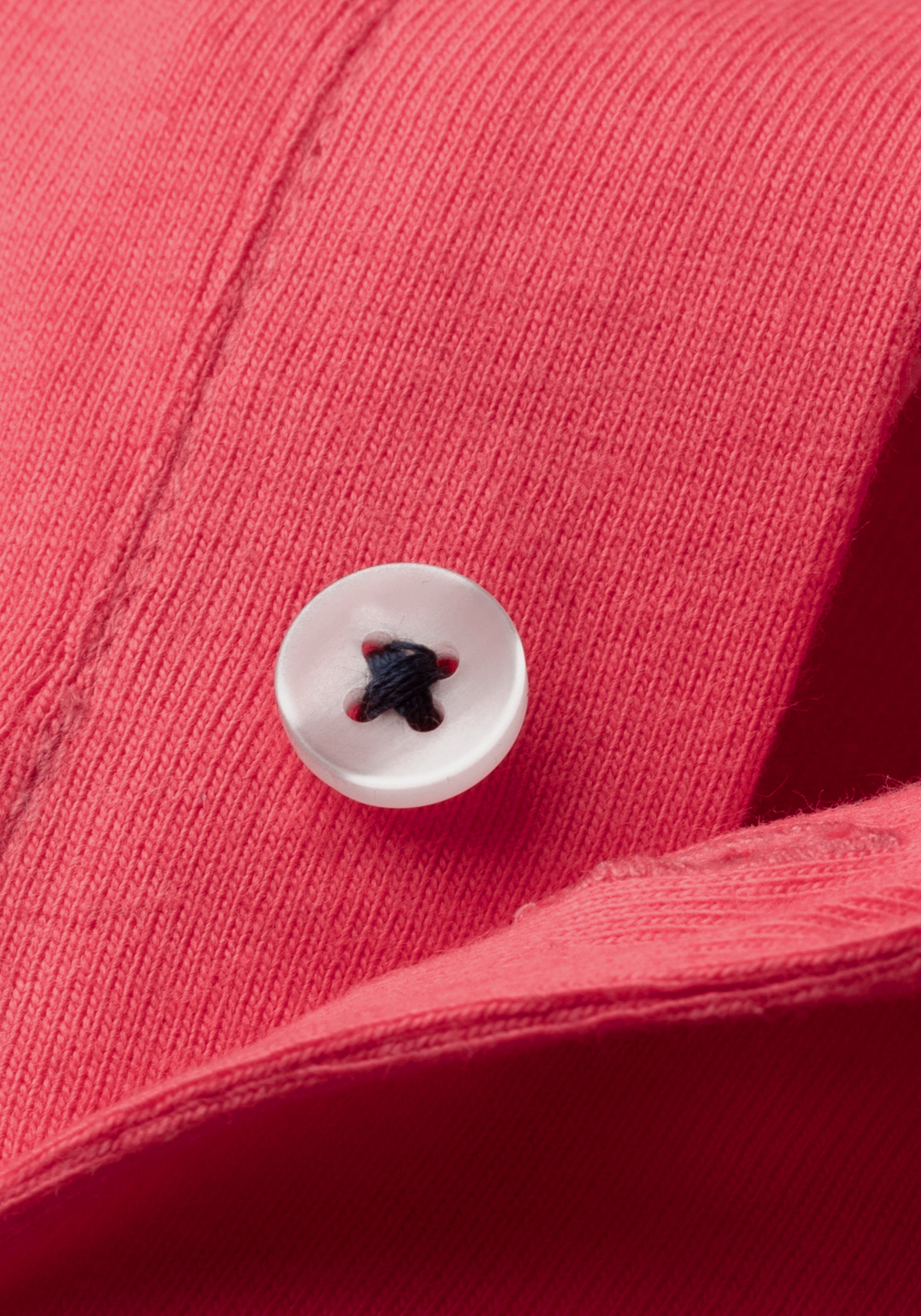 Melon Pink Cotton Polo Shirt