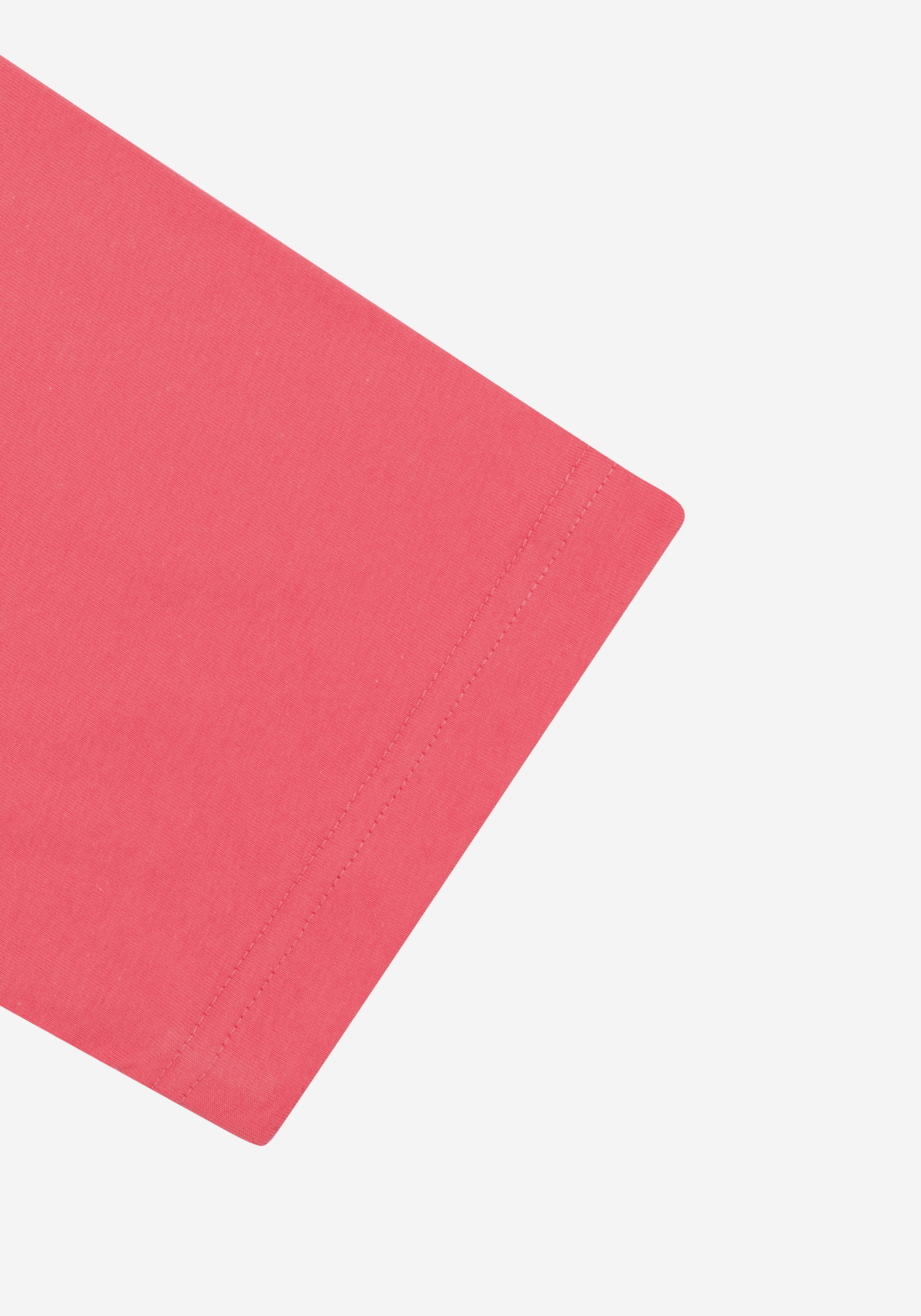 Melon Pink Cotton Polo Shirt