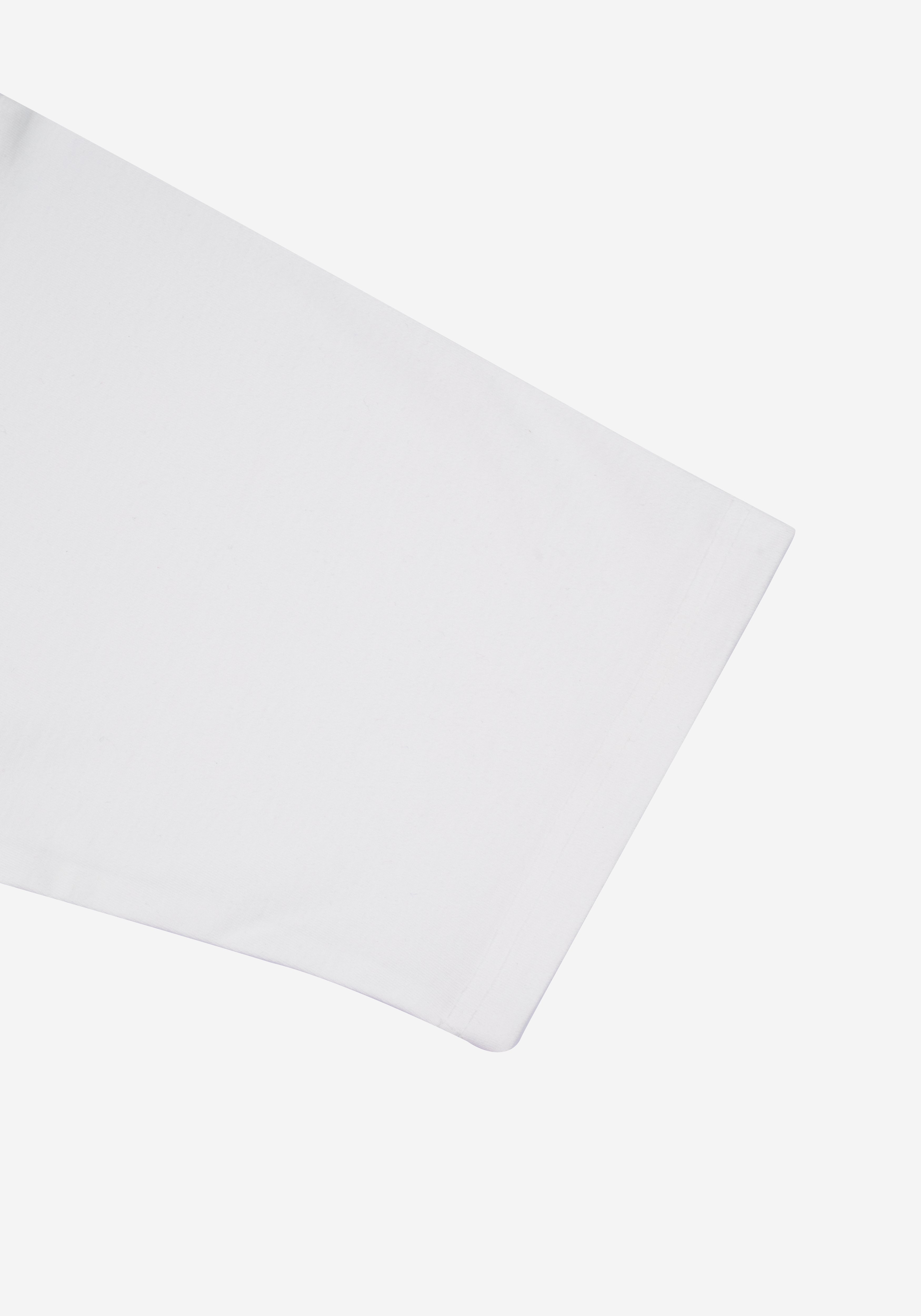 Surf White Heavy Jersey Over-Sized T-Shirt