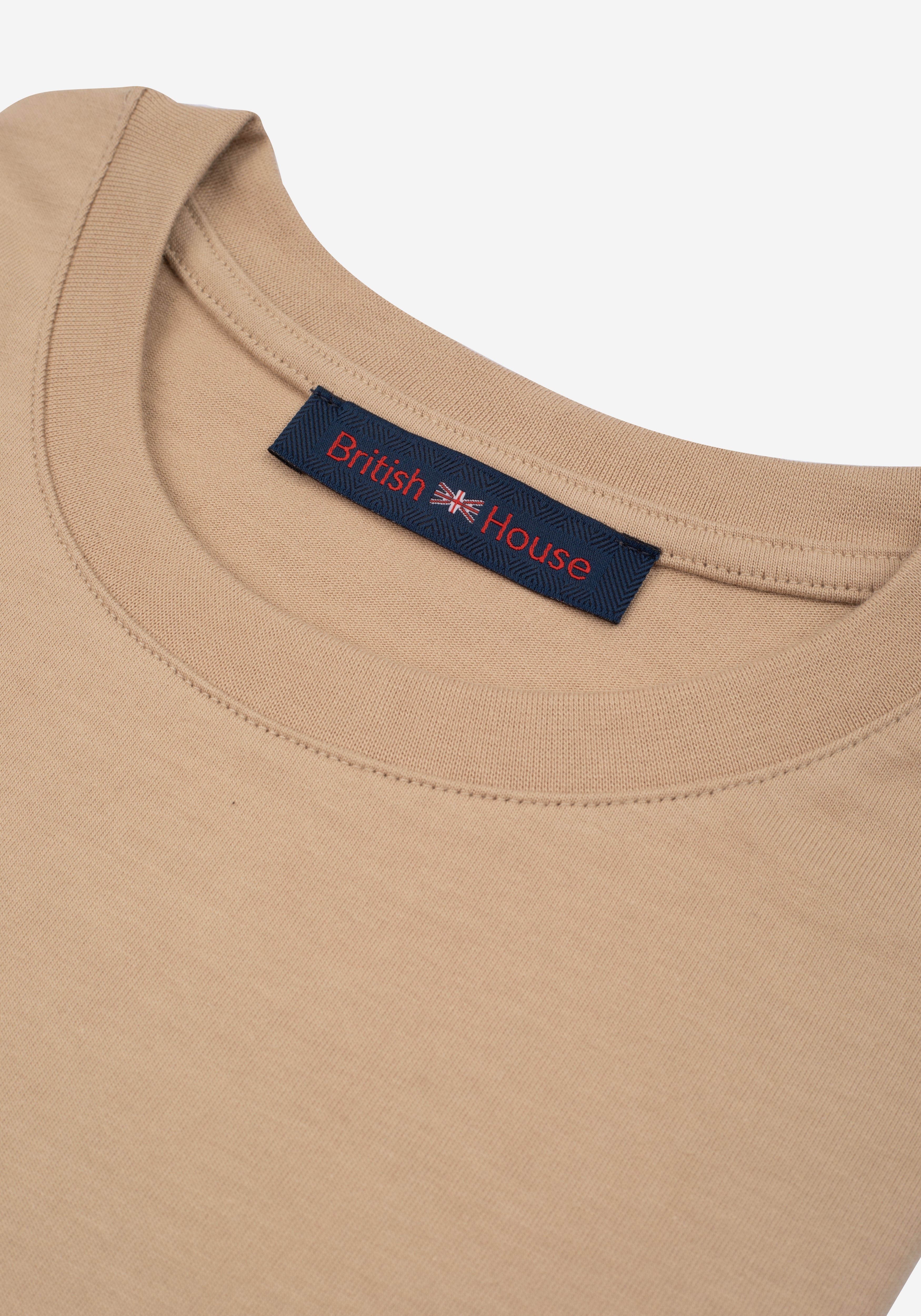 Palm Beige Heavy Jersey Over-Sized T-Shirt
