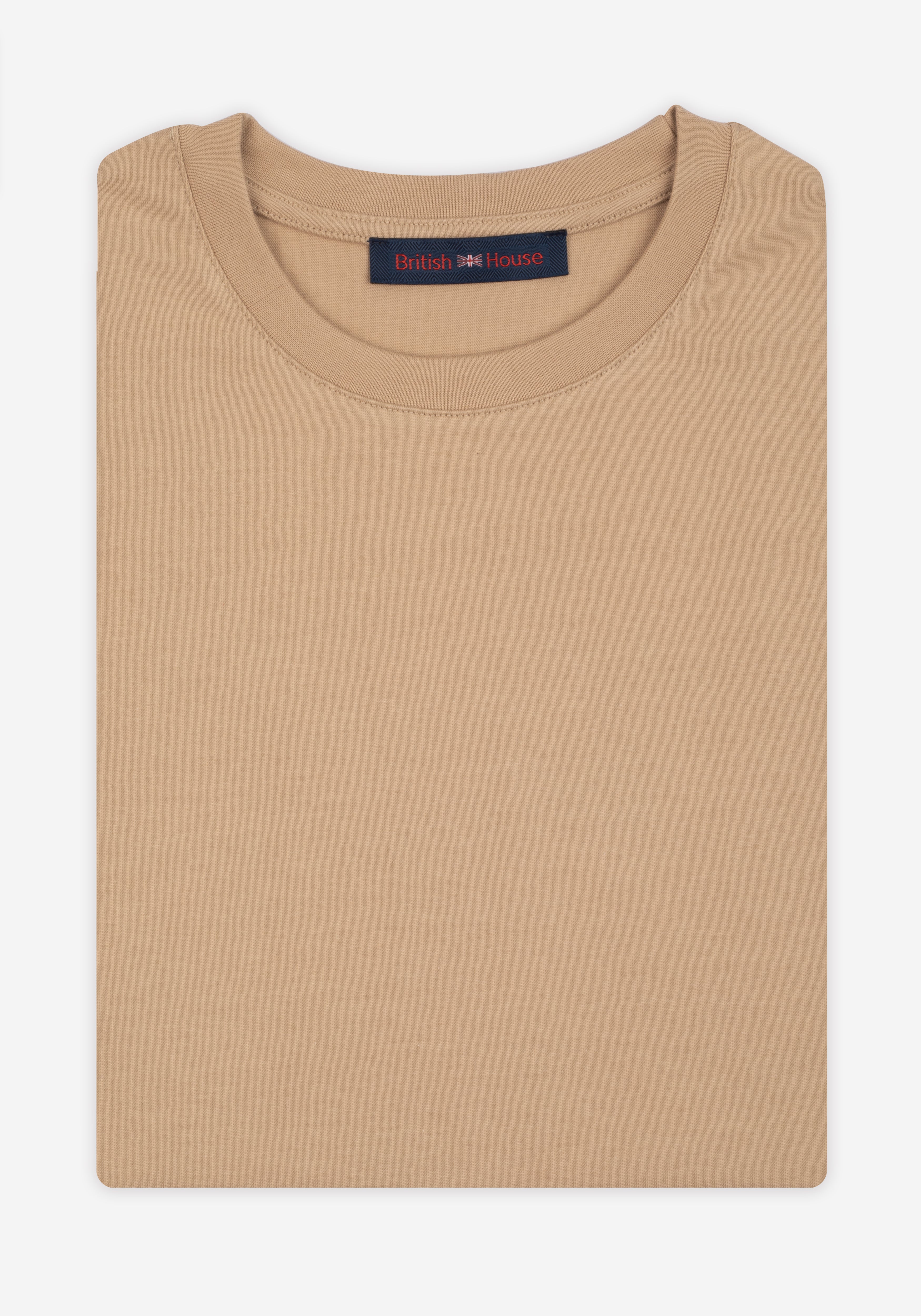 Palm Beige Heavy Jersey Over-Sized T-Shirt