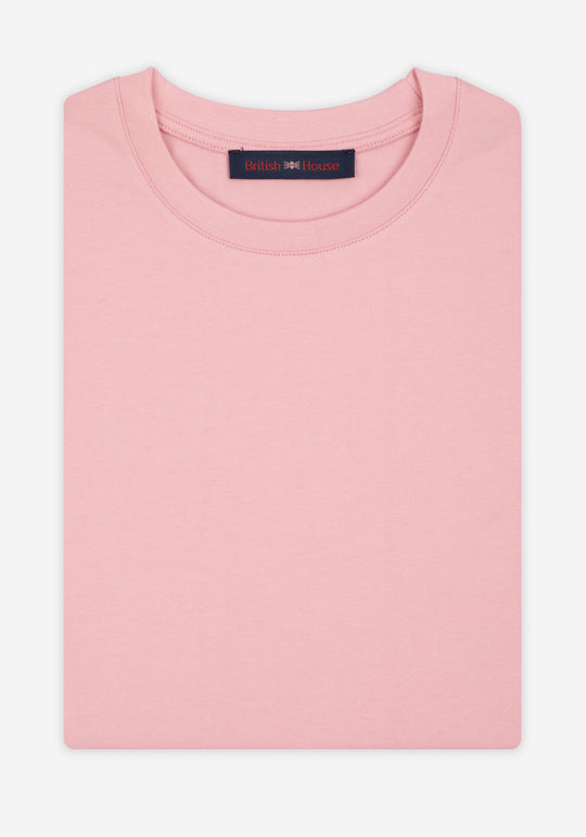 Dusk Rose Heavy Jersey Over-Sized T-Shirt