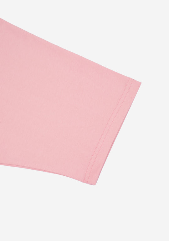 Dusk Rose Heavy Jersey Over-Sized T-Shirt