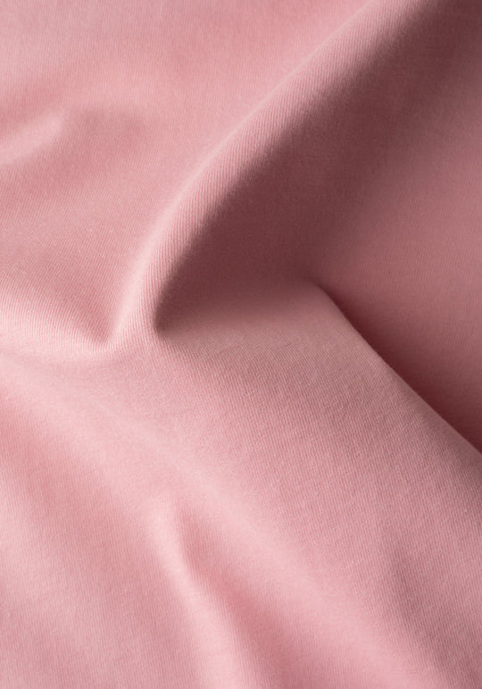 Dusk Rose Heavy Jersey Over-Sized T-Shirt