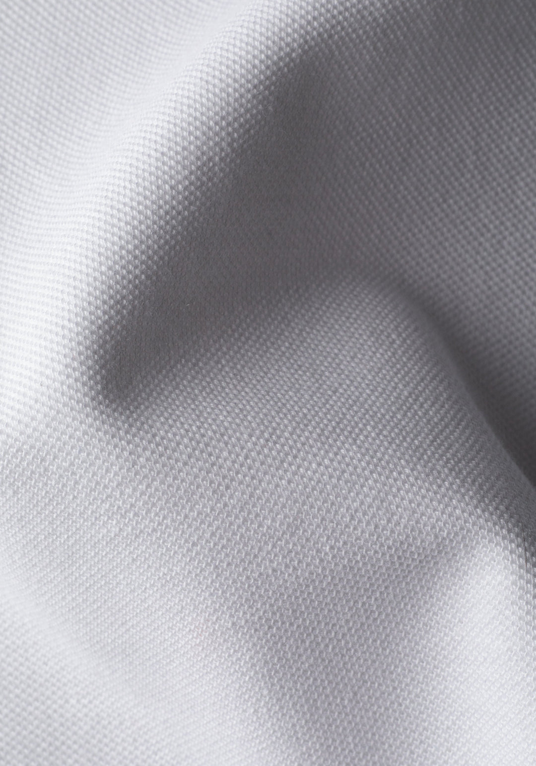 Ice White Cotton Polo Shirt