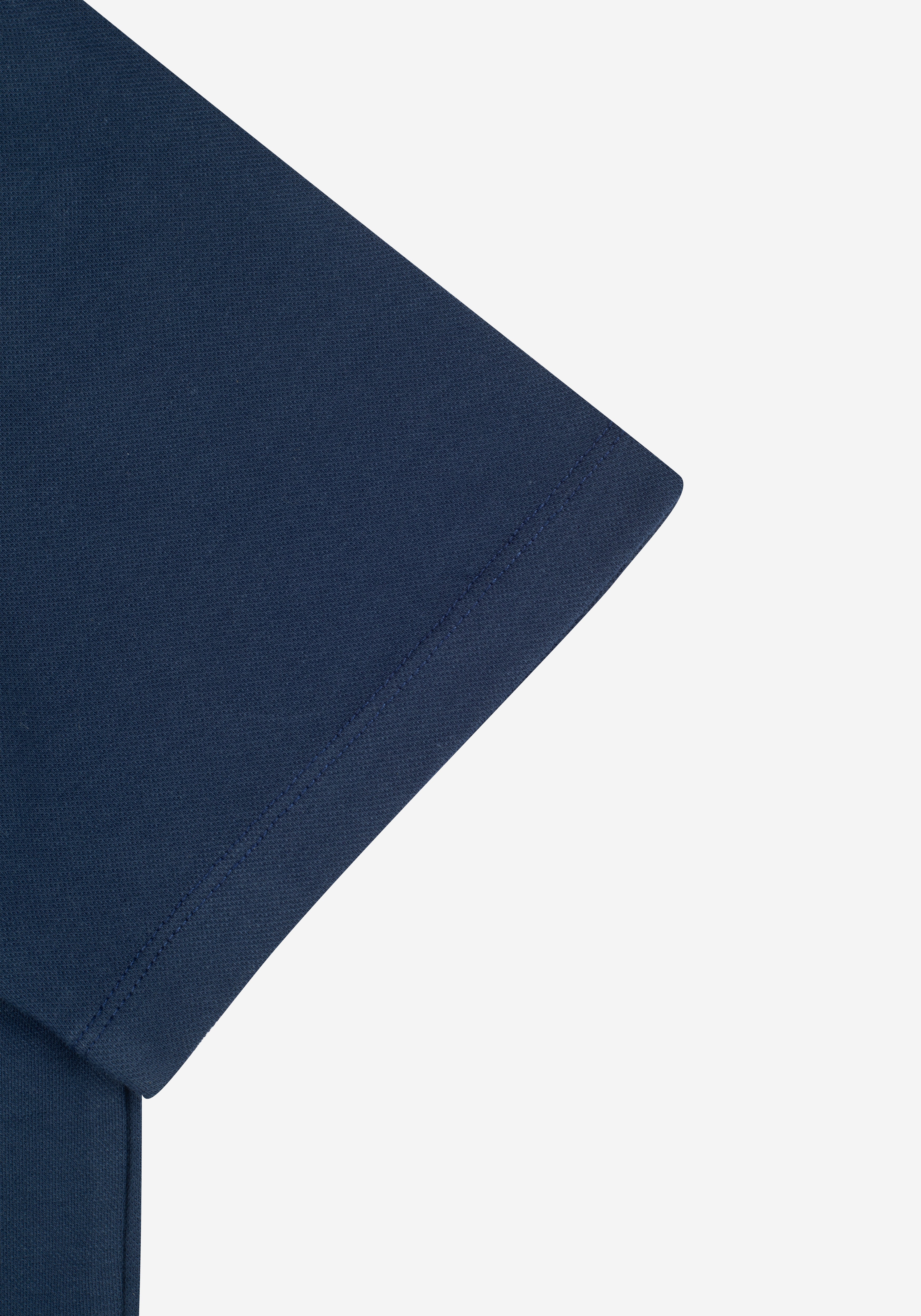 Mist Navy Cotton Polo Shirt