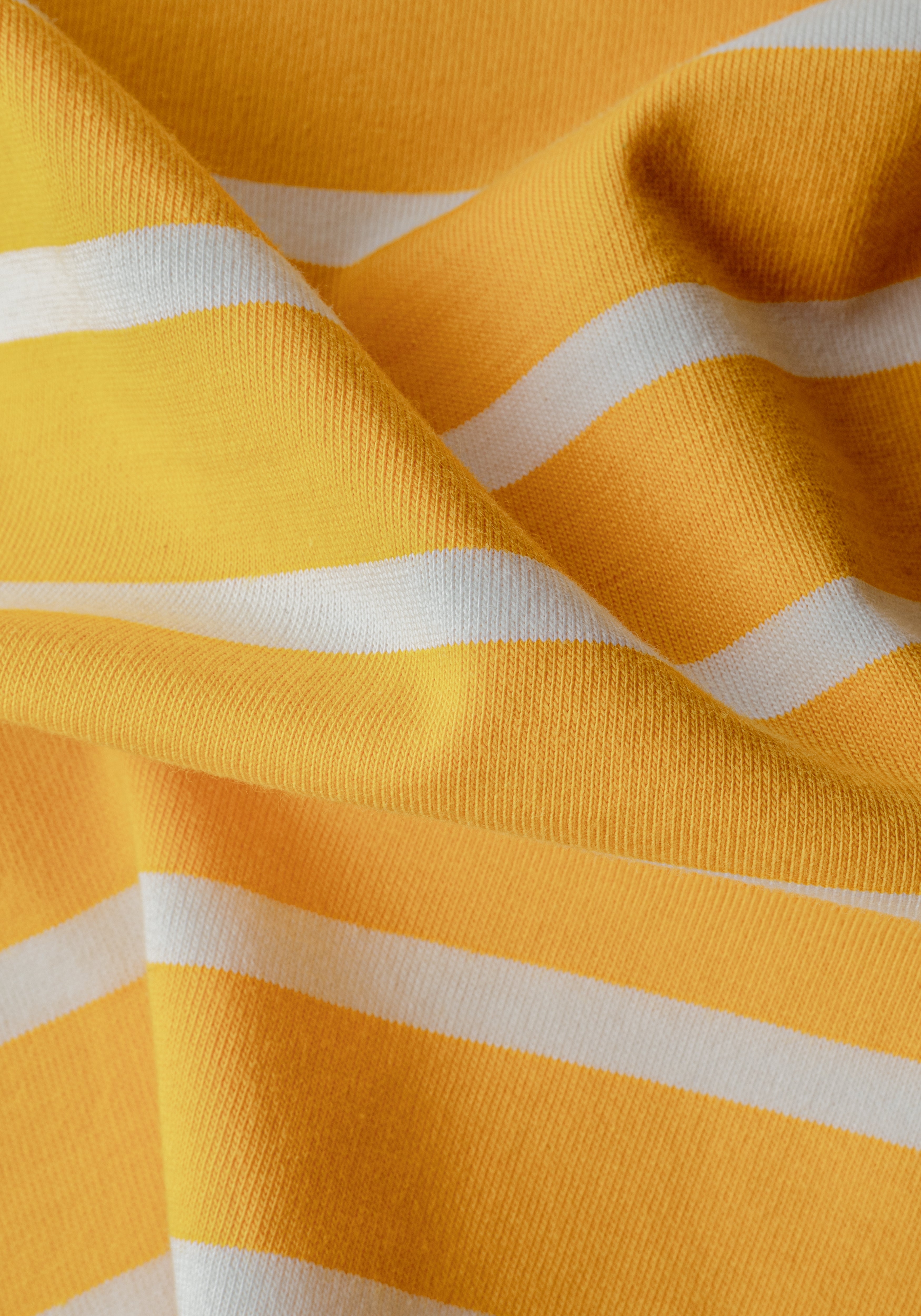 Royal Orange Stripe Cotton T-Shirt