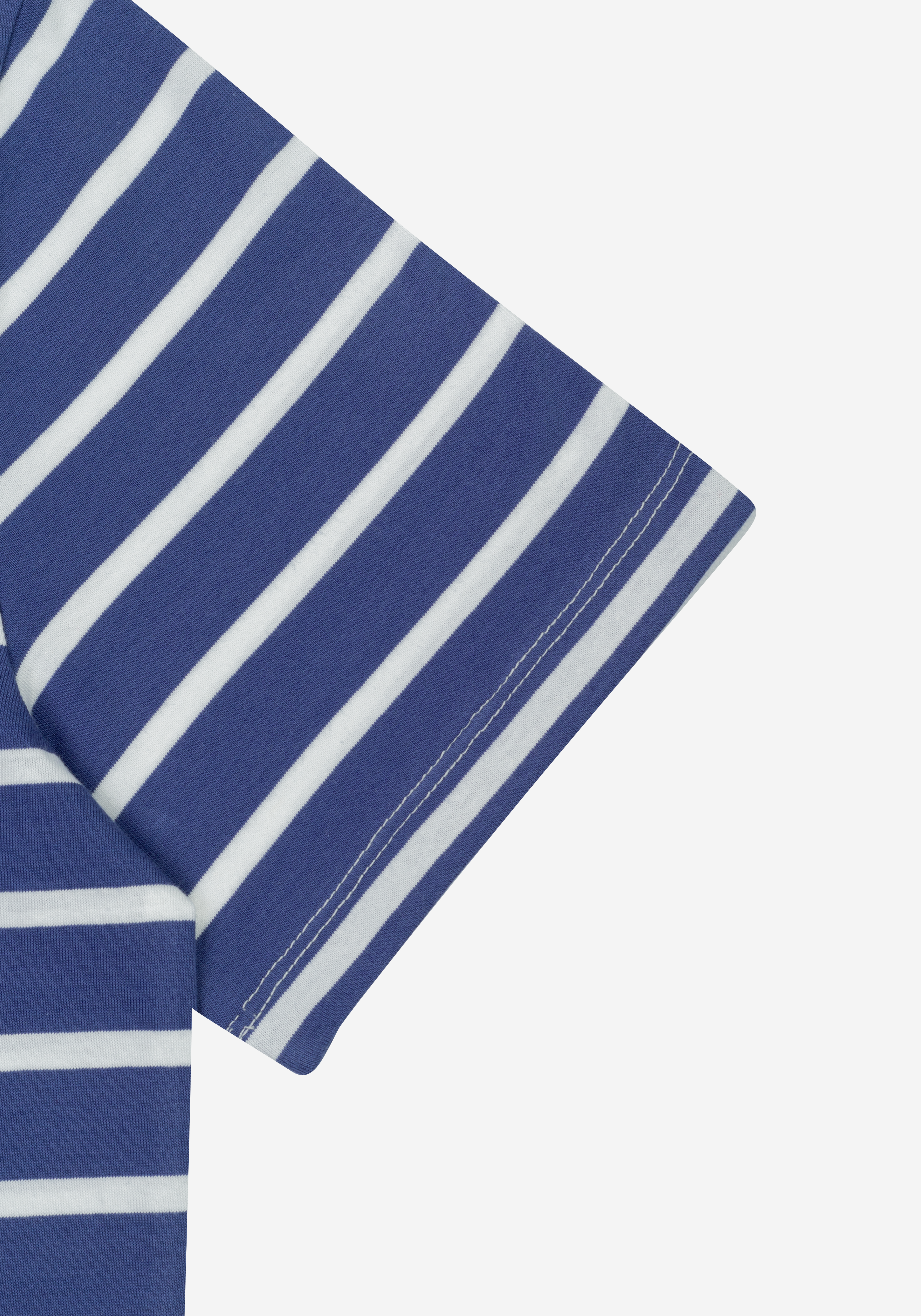 Twilight Navy Stripe Cotton T-Shirt