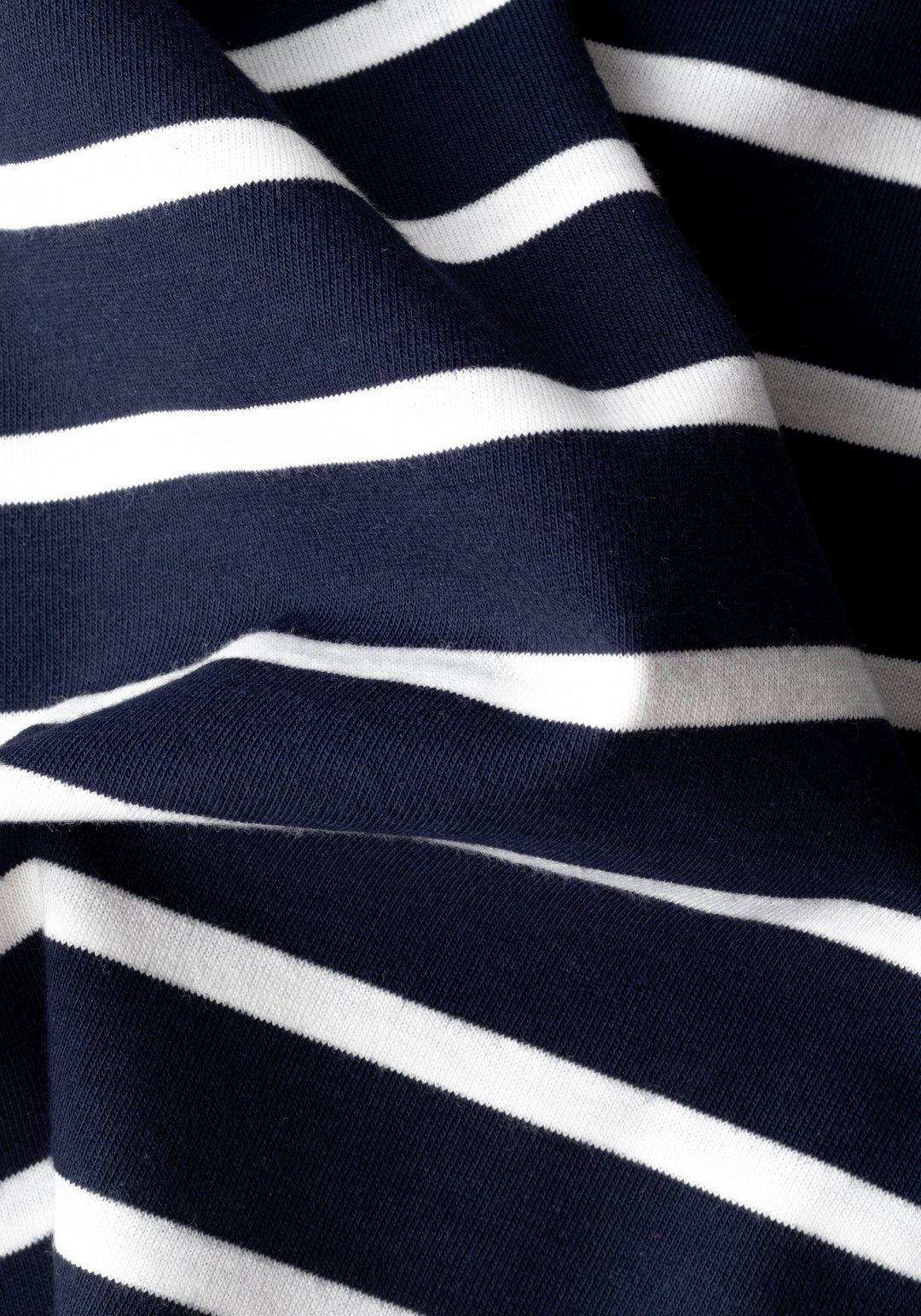 Titan Navy Green Stripe Cotton T-Shirt