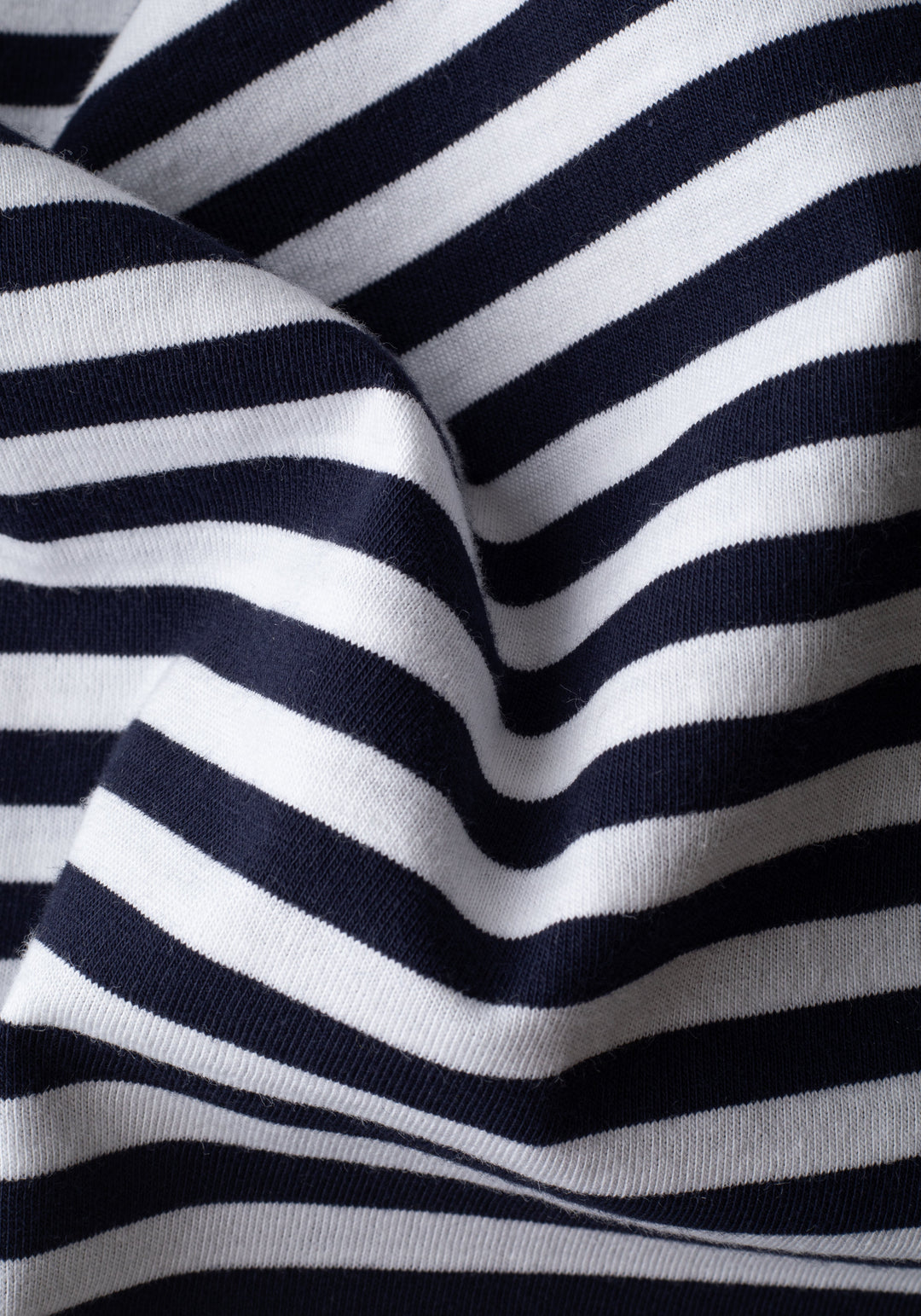 Lunar Navy Stripe Cotton T-Shirt