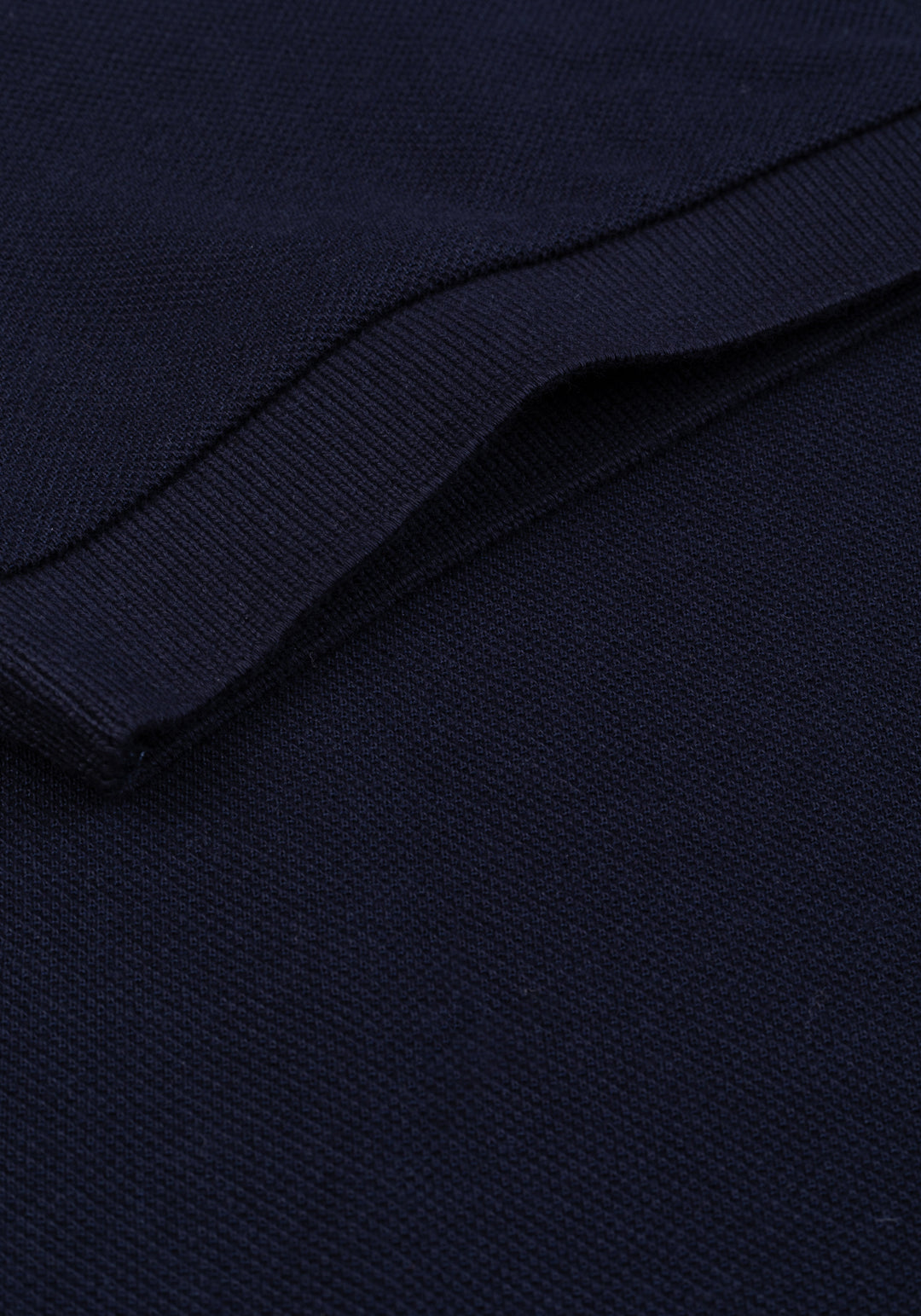 Midnight Navy Cotton Polo Shirt
