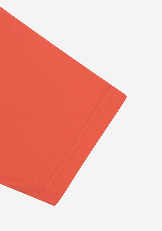 Dune Orange Cotton Polo Shirt