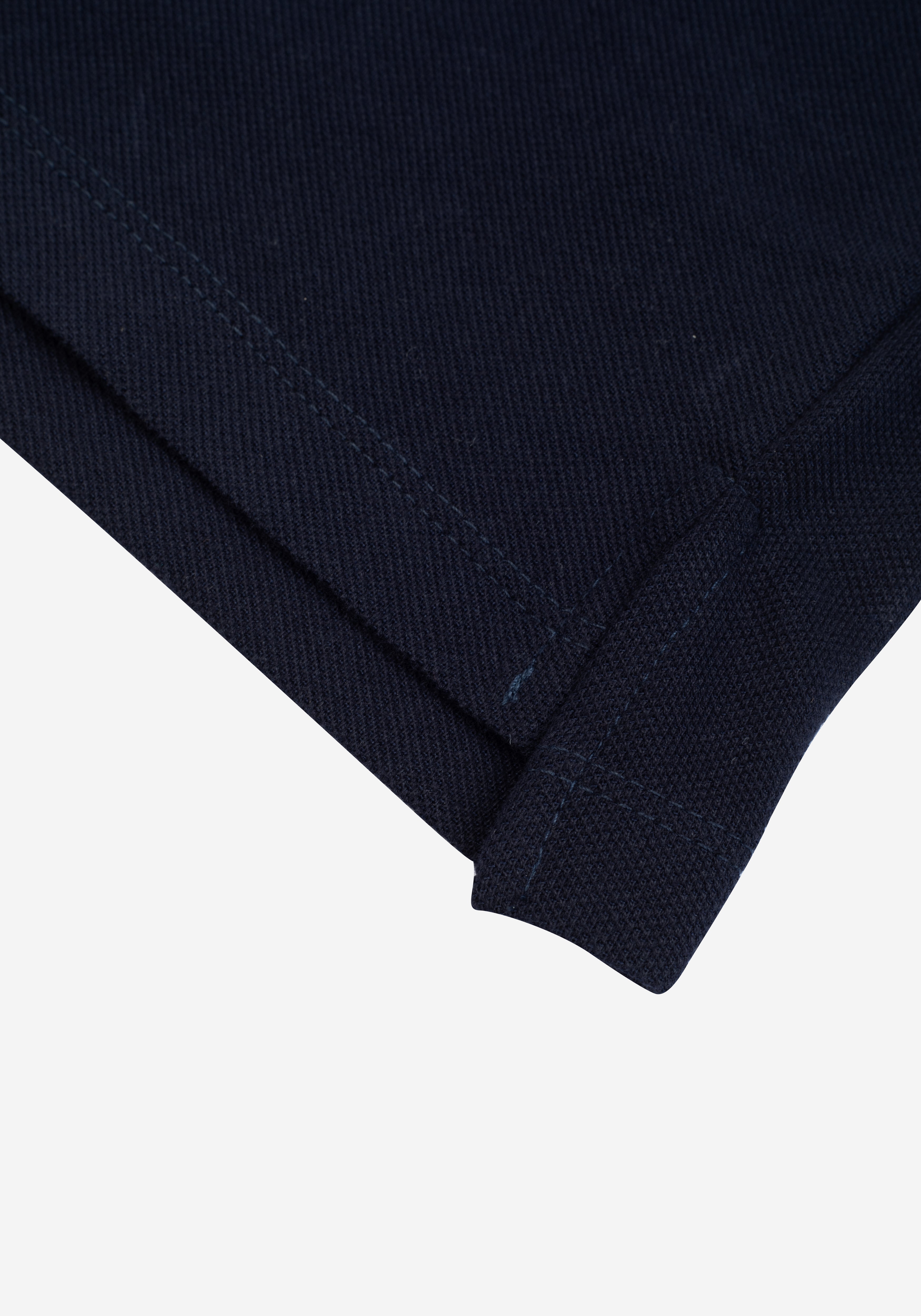 Pure Navy Cotton Polo Shirt