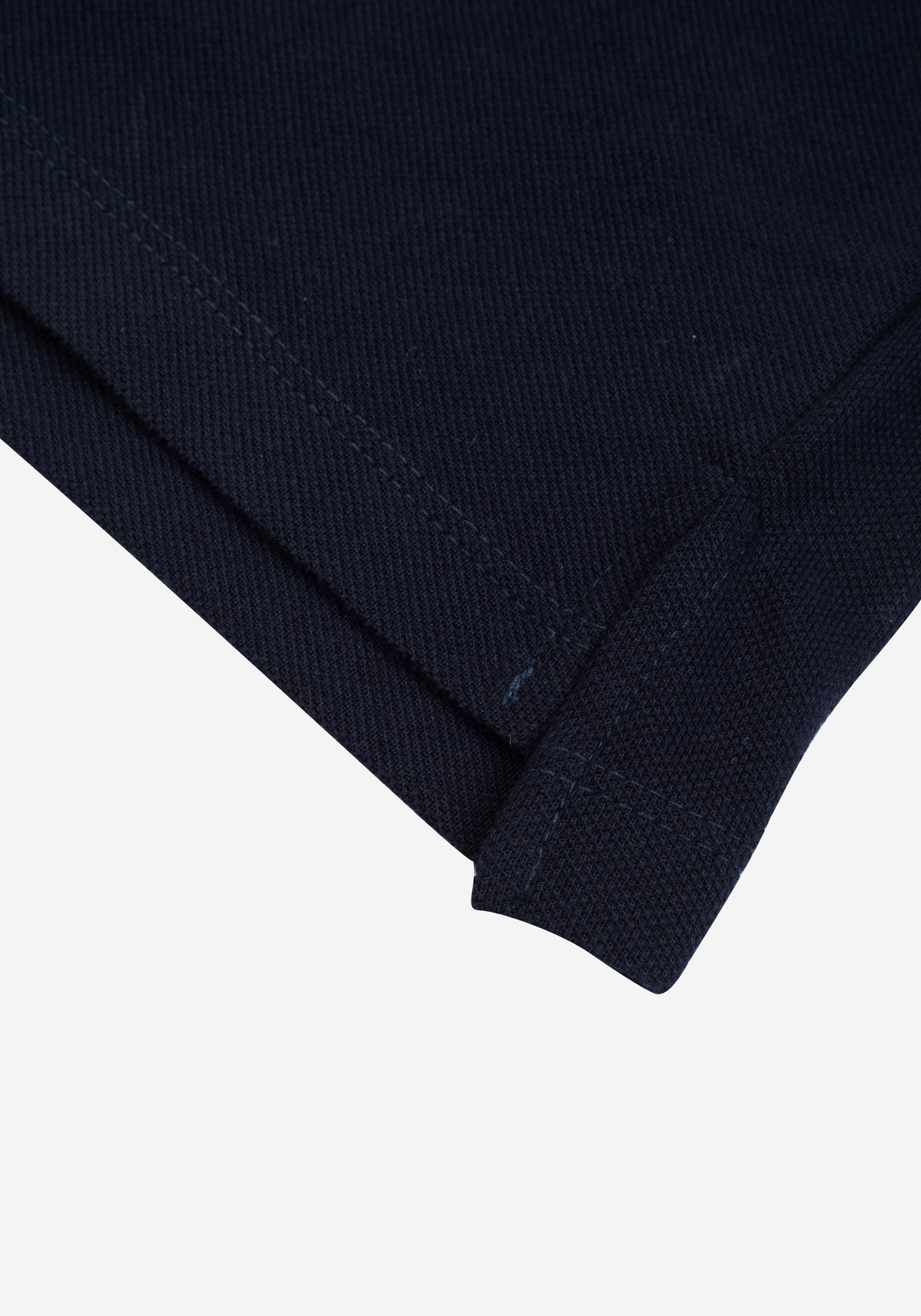 Deep Navy Cotton Polo Shirt
