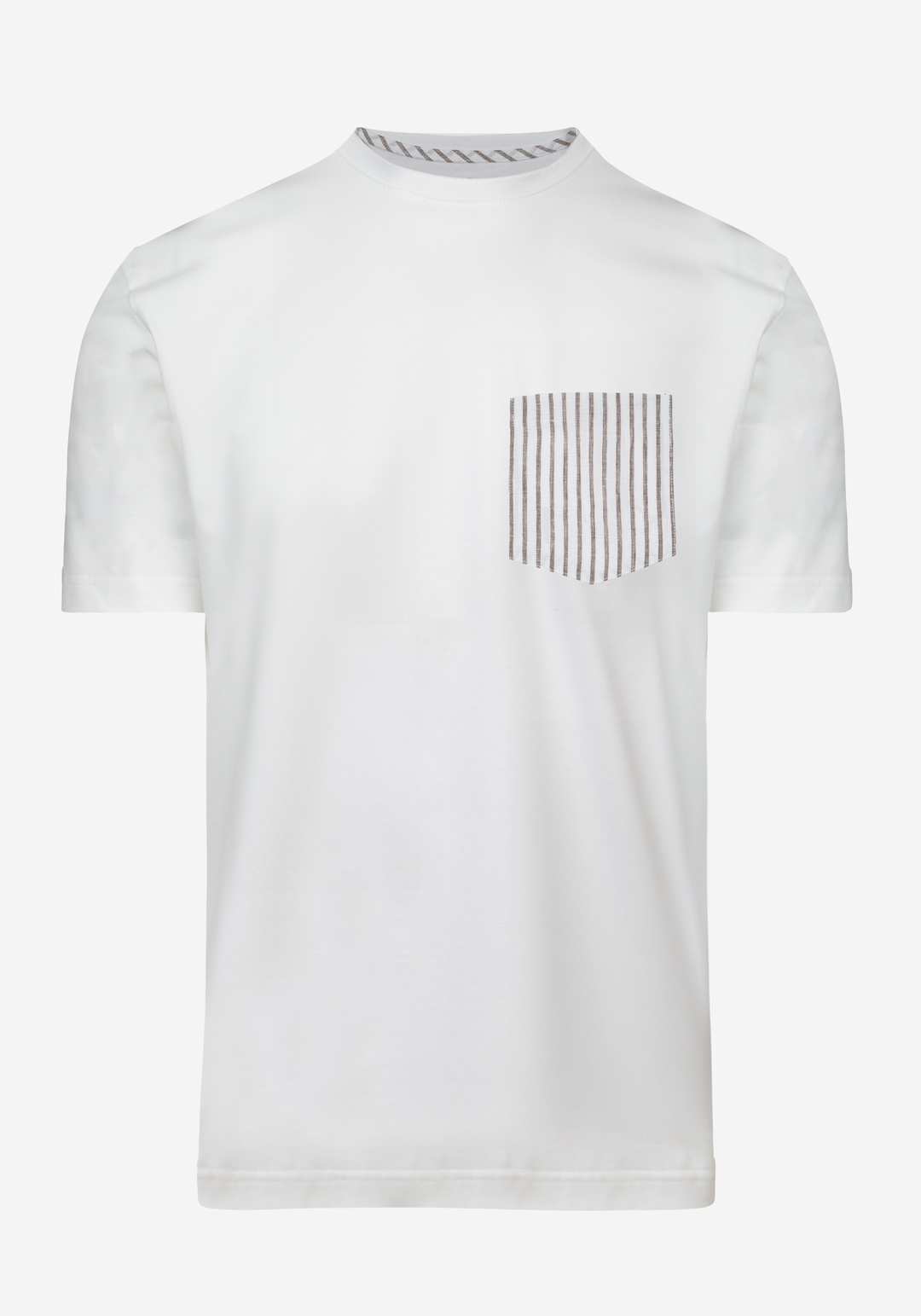 White Tan Brown T-Shirt