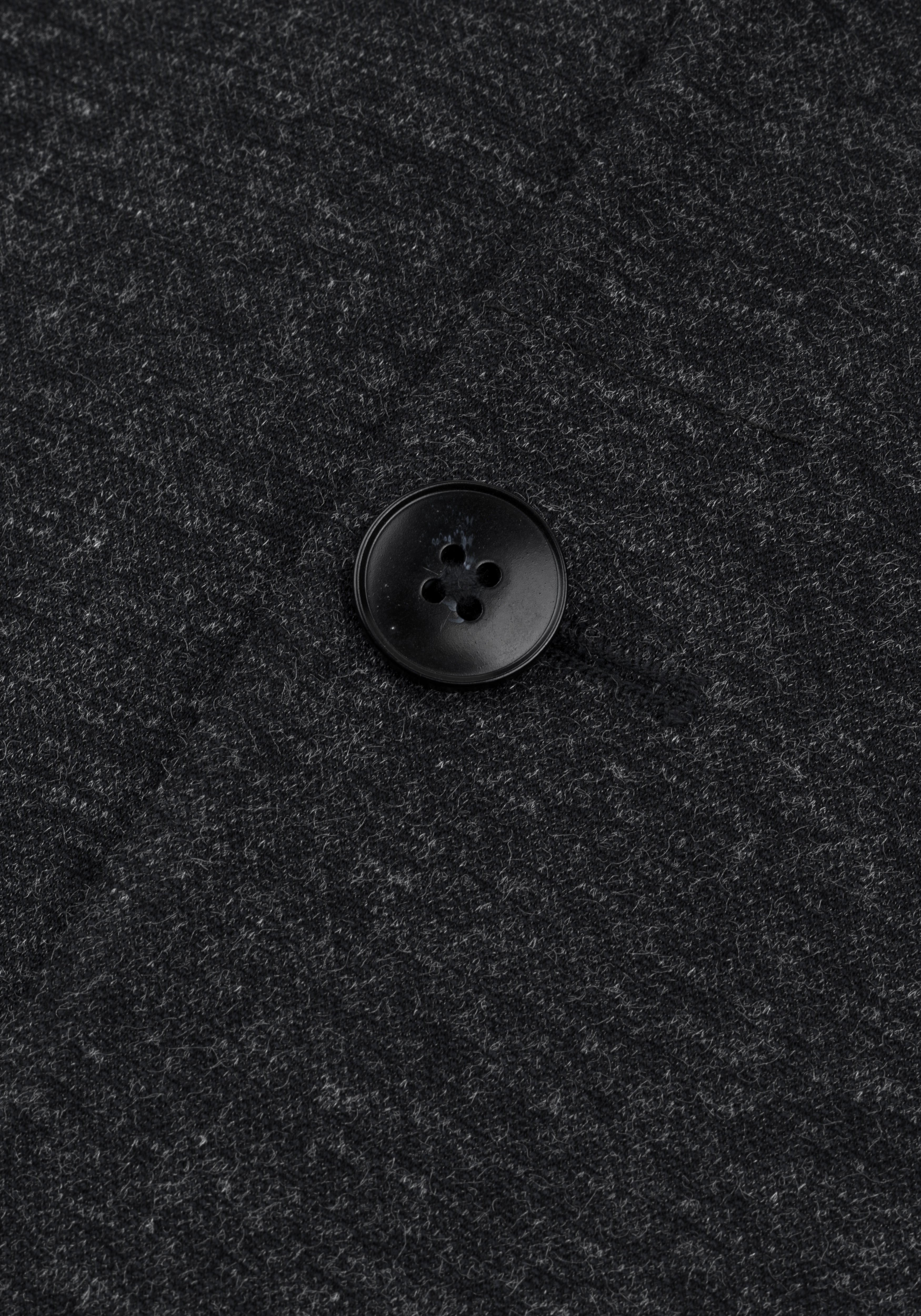 Contemporary Fit Jet Black Melange Blazer