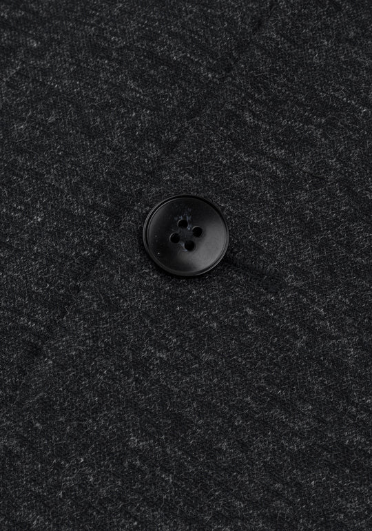 Contemporary Fit Jet Black Melange Blazer