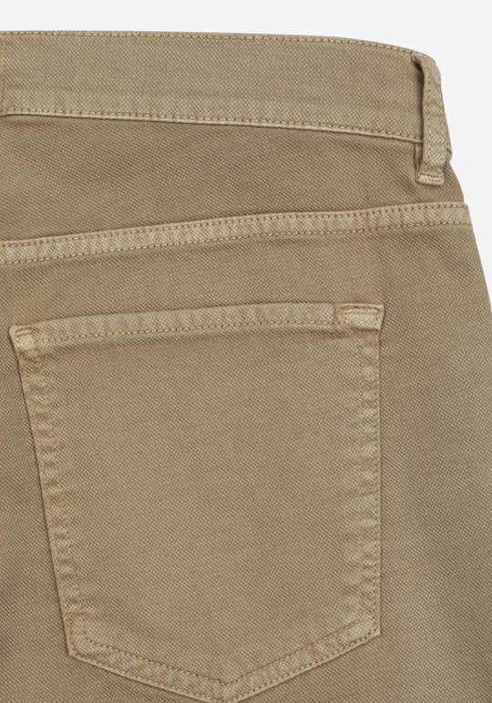 Savanna Beige Piqué Gabardine
