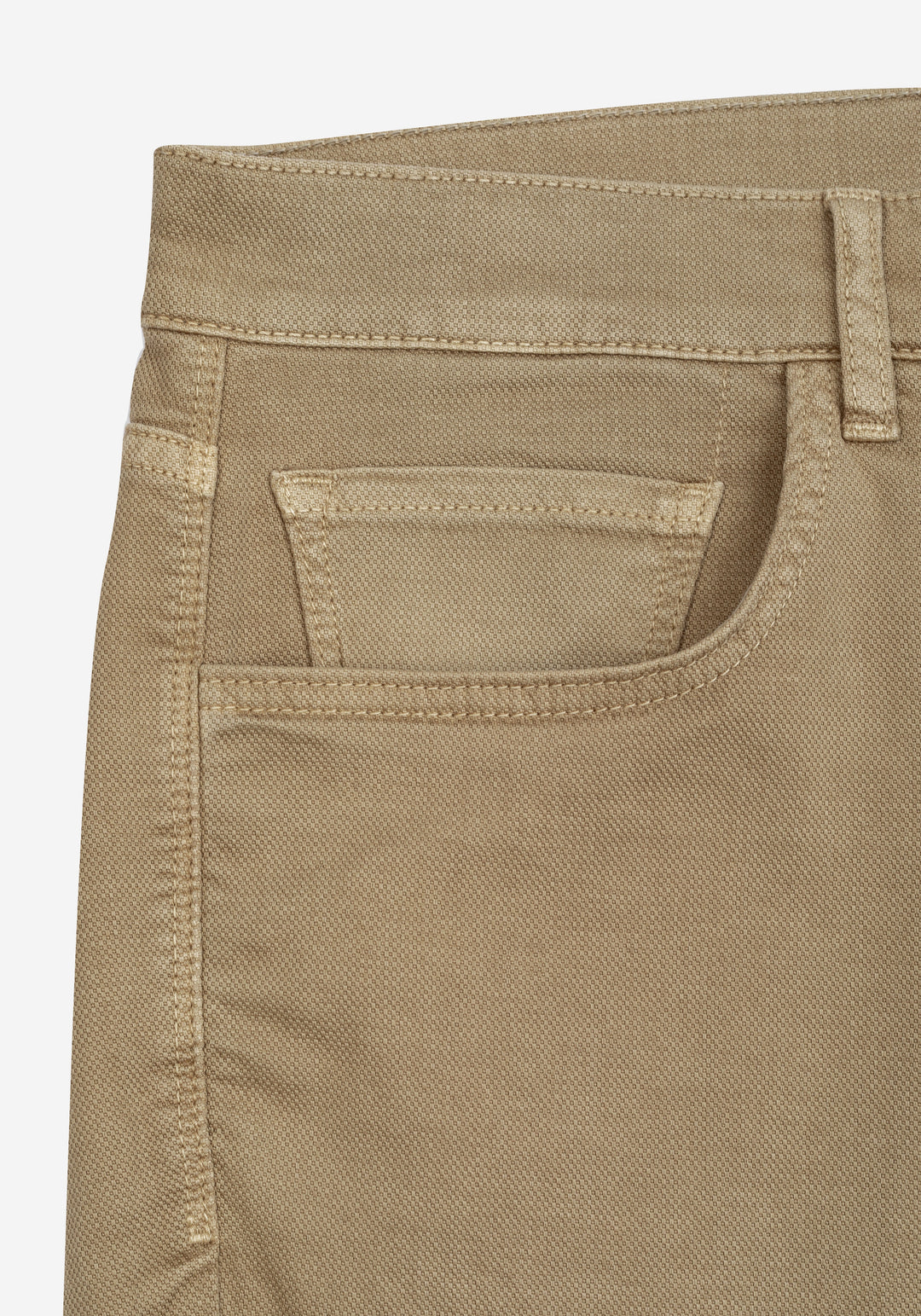 Savanna Beige Piqué Gabardine