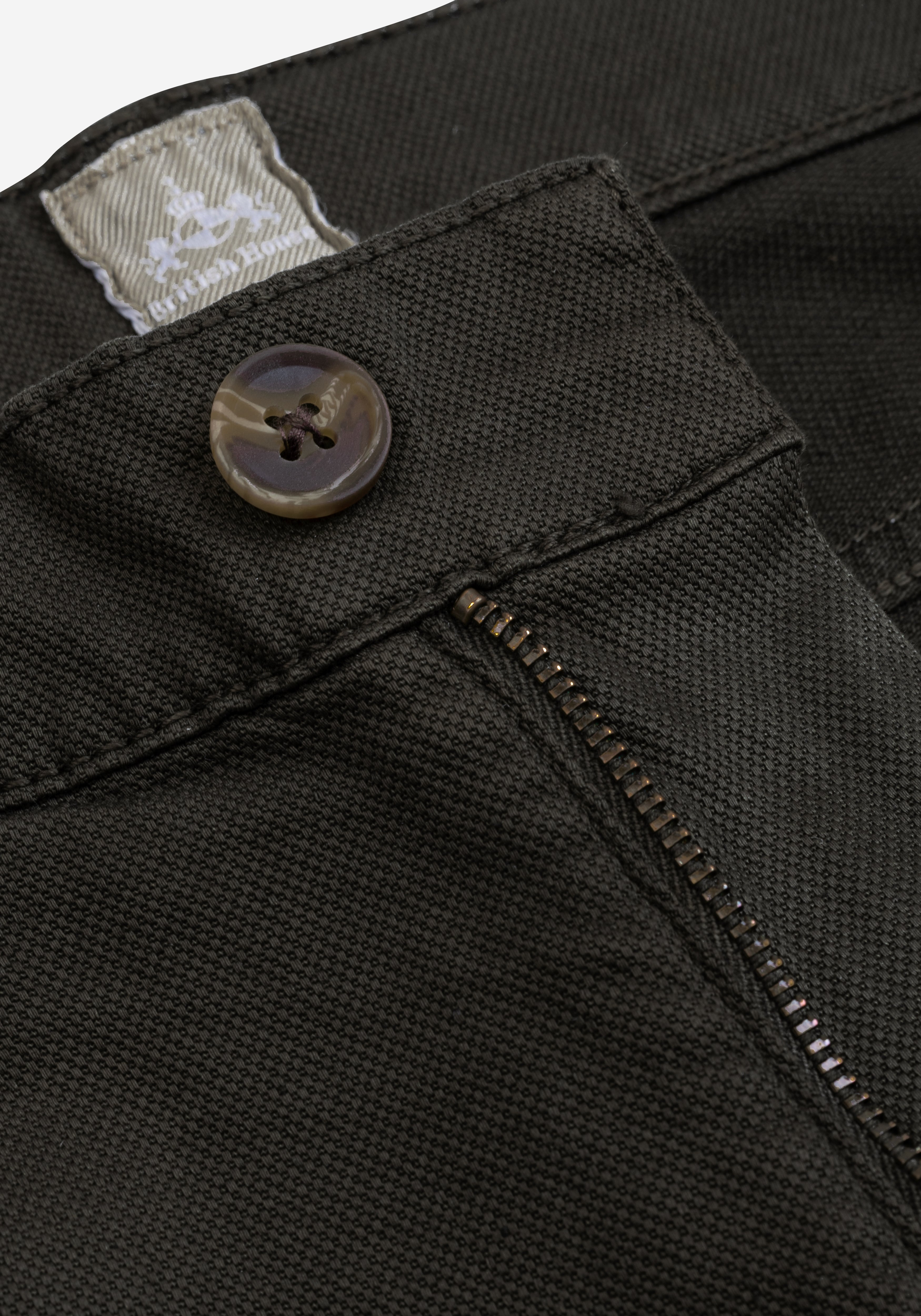 Muted Olive PiquÃ© Gabardine