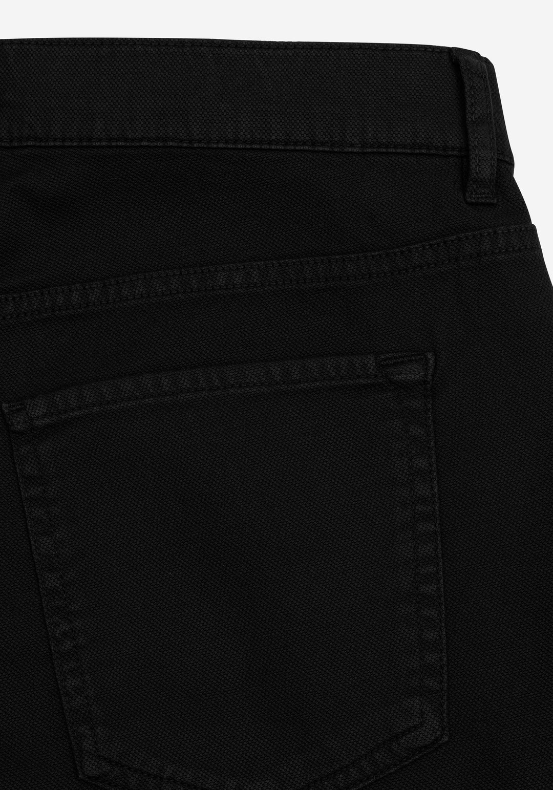 Vanta Black Piqué Gabardine