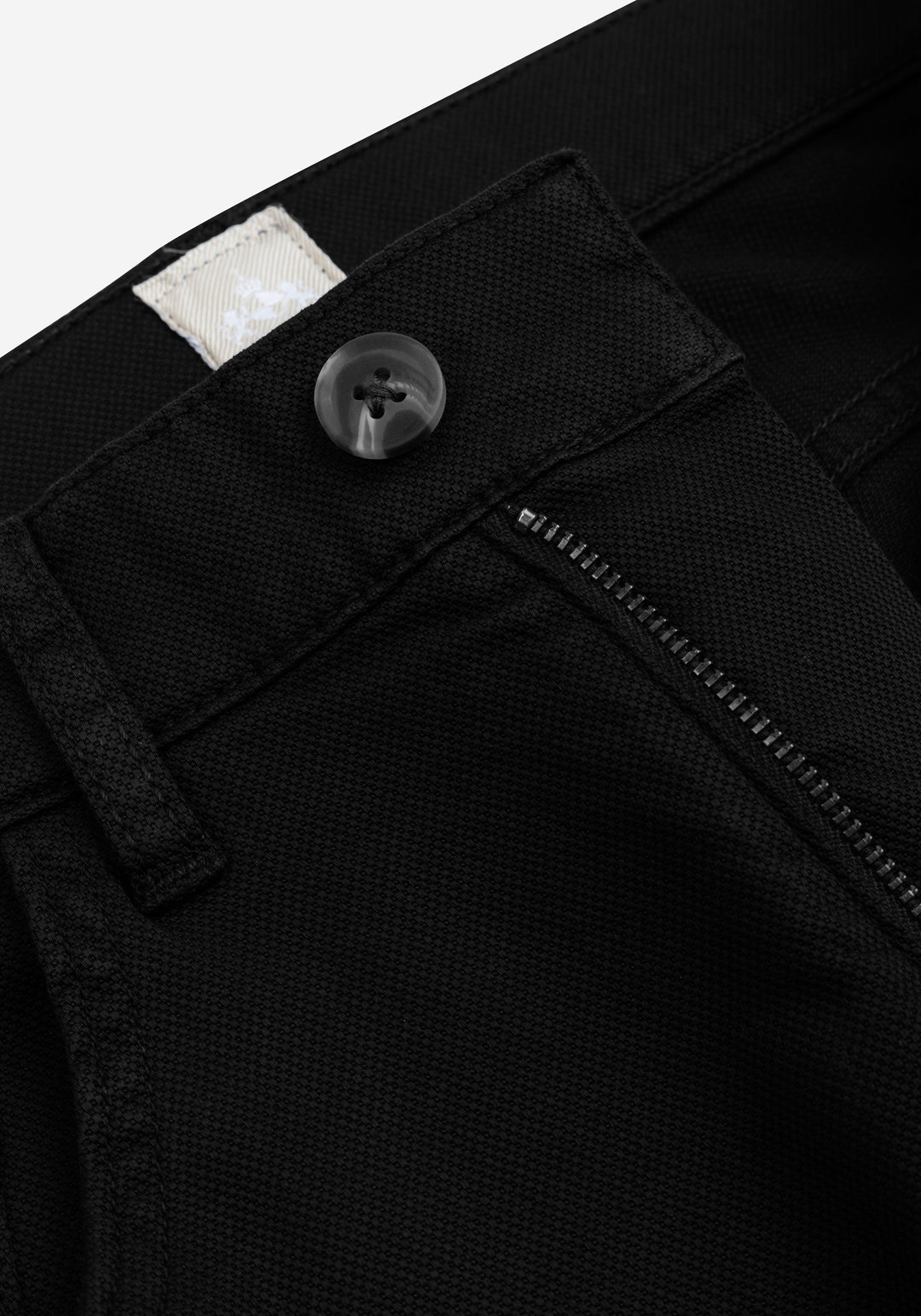 Vanta Black Piqué Gabardine