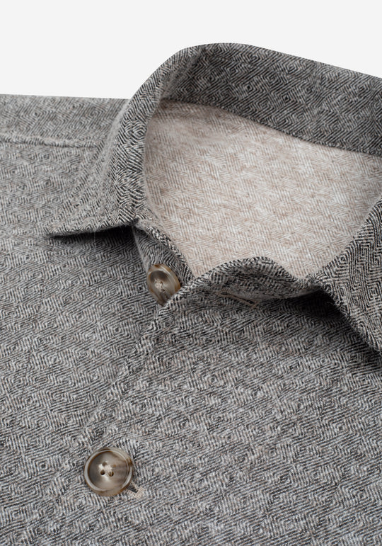 Heather Grey Overshirt