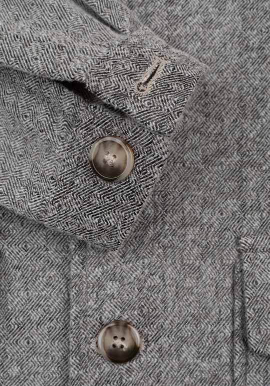 Heather Grey Overshirt