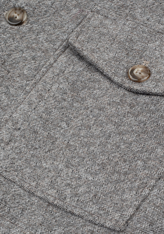 Heather Grey Overshirt