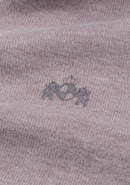 Muted Beige Cotton Sweatshirt