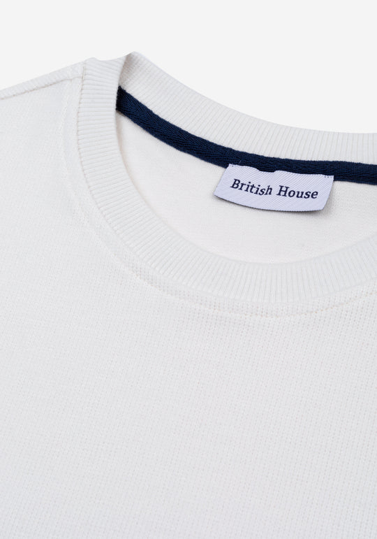 Off-White Cotton Sweatshirt