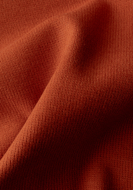 Aurora Orange Cotton Sweatshirt