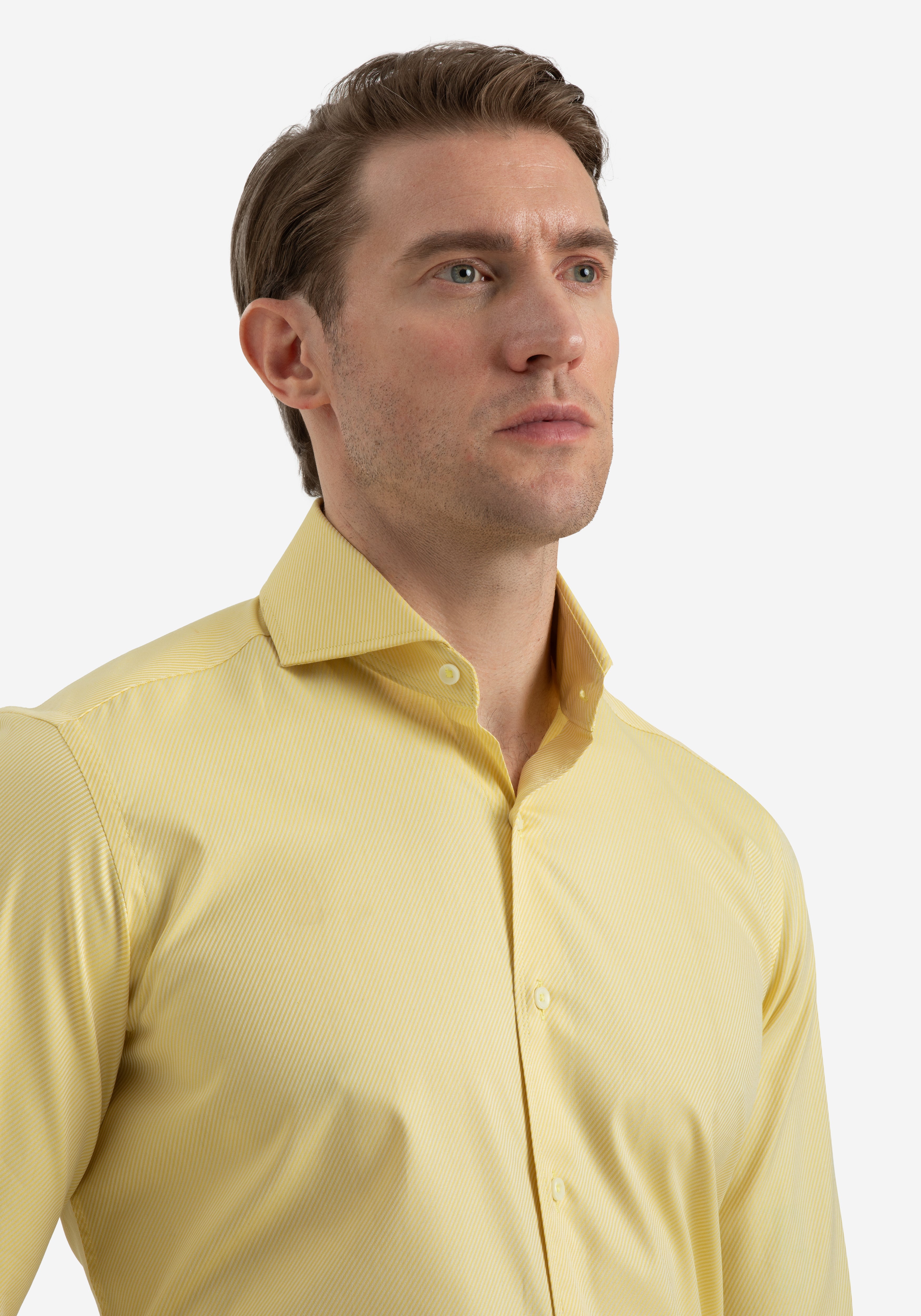 Sunbeam Yellow Stripe Signature Twill Shirt