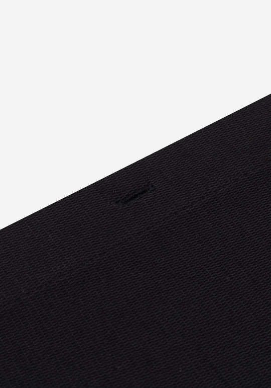 Ink Black Knitted 4-Way Stretch Shirt